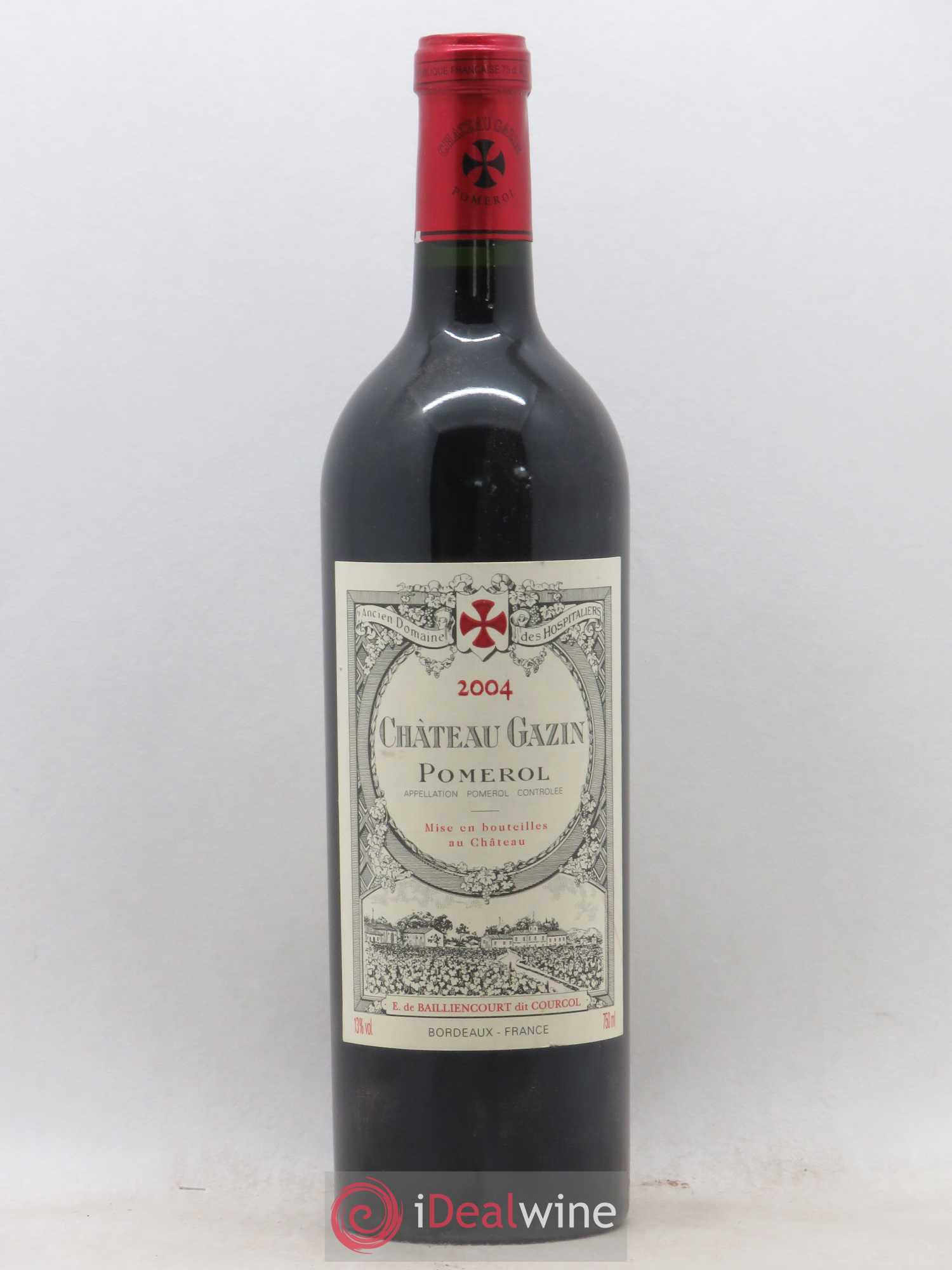 Château Gazin 2004 - Lot de 1 bouteille - 0