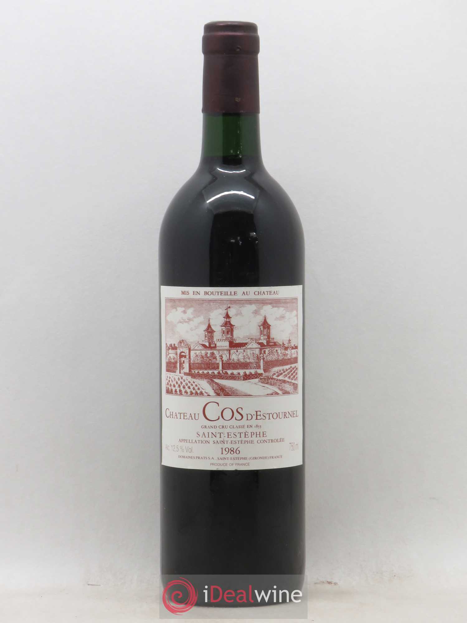 Cos d'Estournel 2ème Grand Cru Classé 1986 - Lot de 1 bouteille - 0