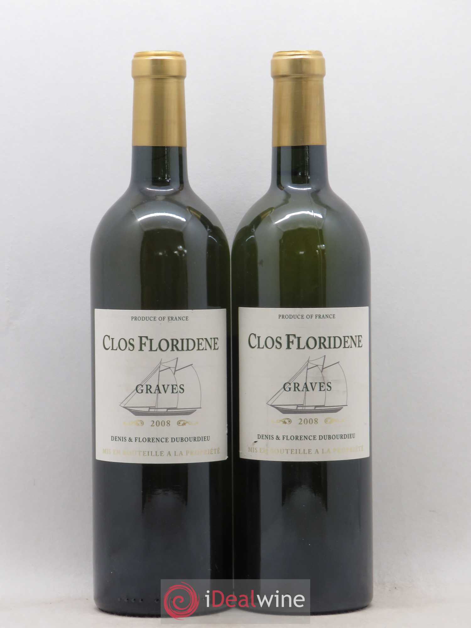 Clos Floridène 2008 - Lot de 2 bouteilles - 0