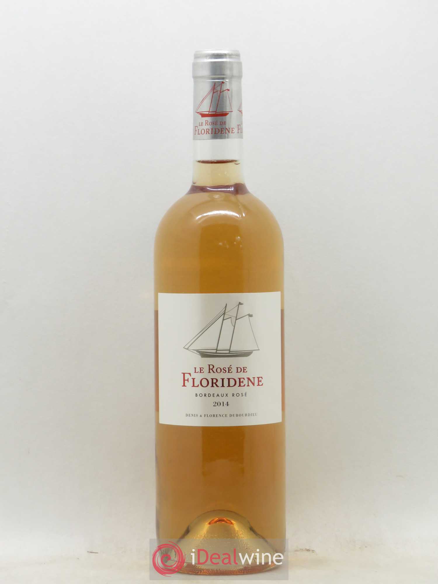 Bordeaux Le Rosé de Floridene (sans prix de réserve) 2014 - Posten von 1 Flasche - 0