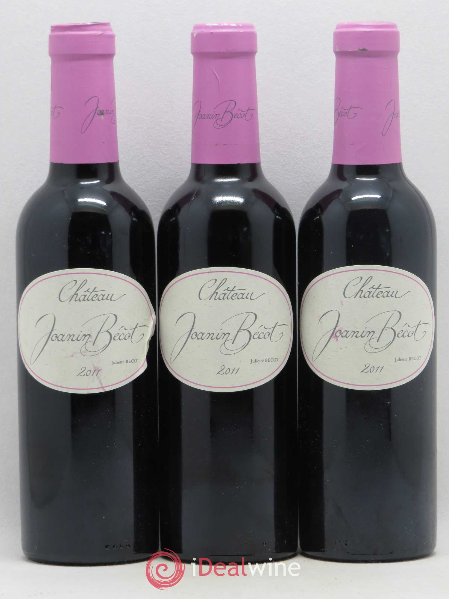 Château Joanin Bécot Juliette Bécot 2011 - Posten von 6 Demi-Flaschen - 2