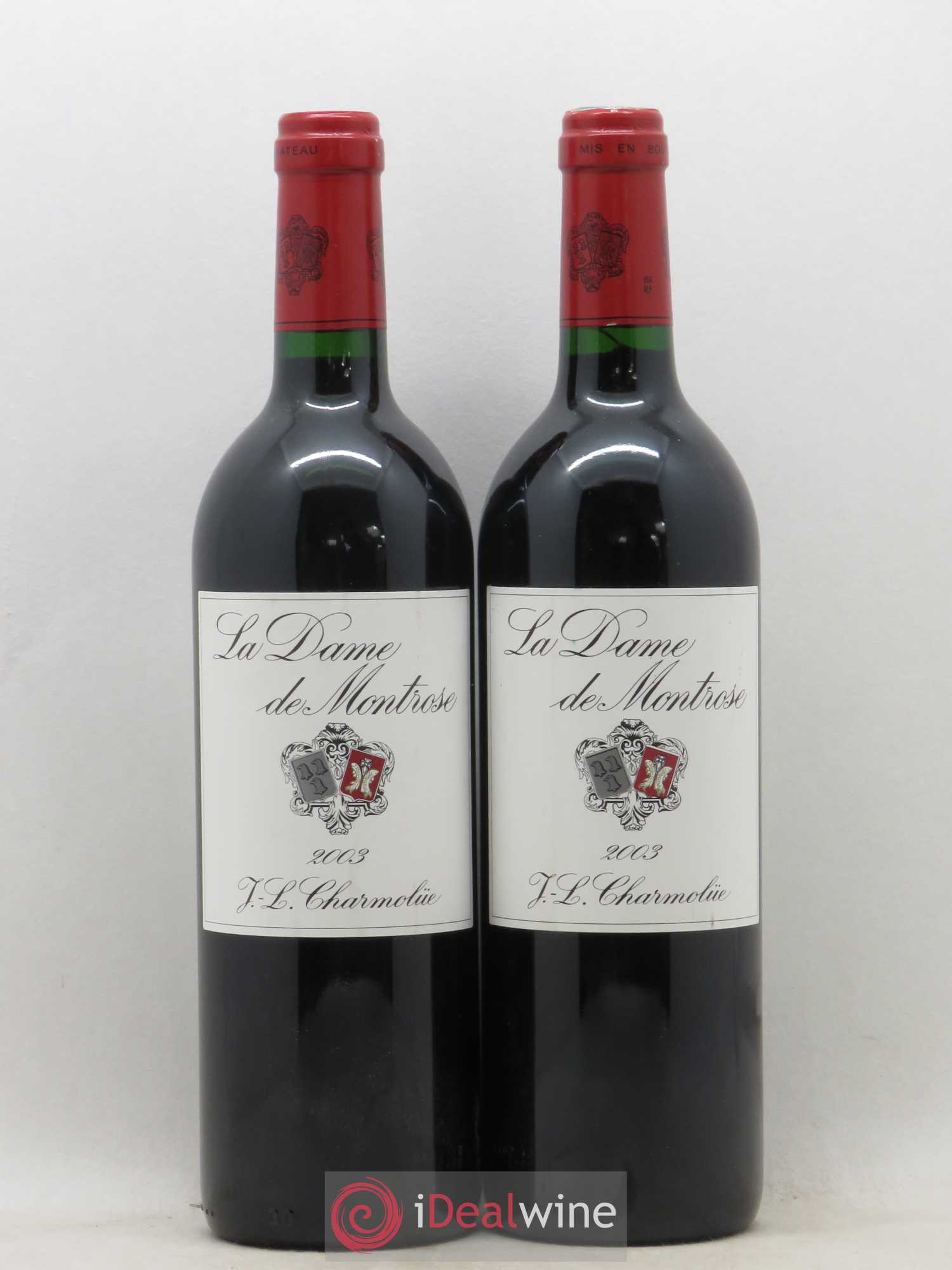 La Dame de Montrose Second Vin 2003 - Lot de 2 bouteilles - 0