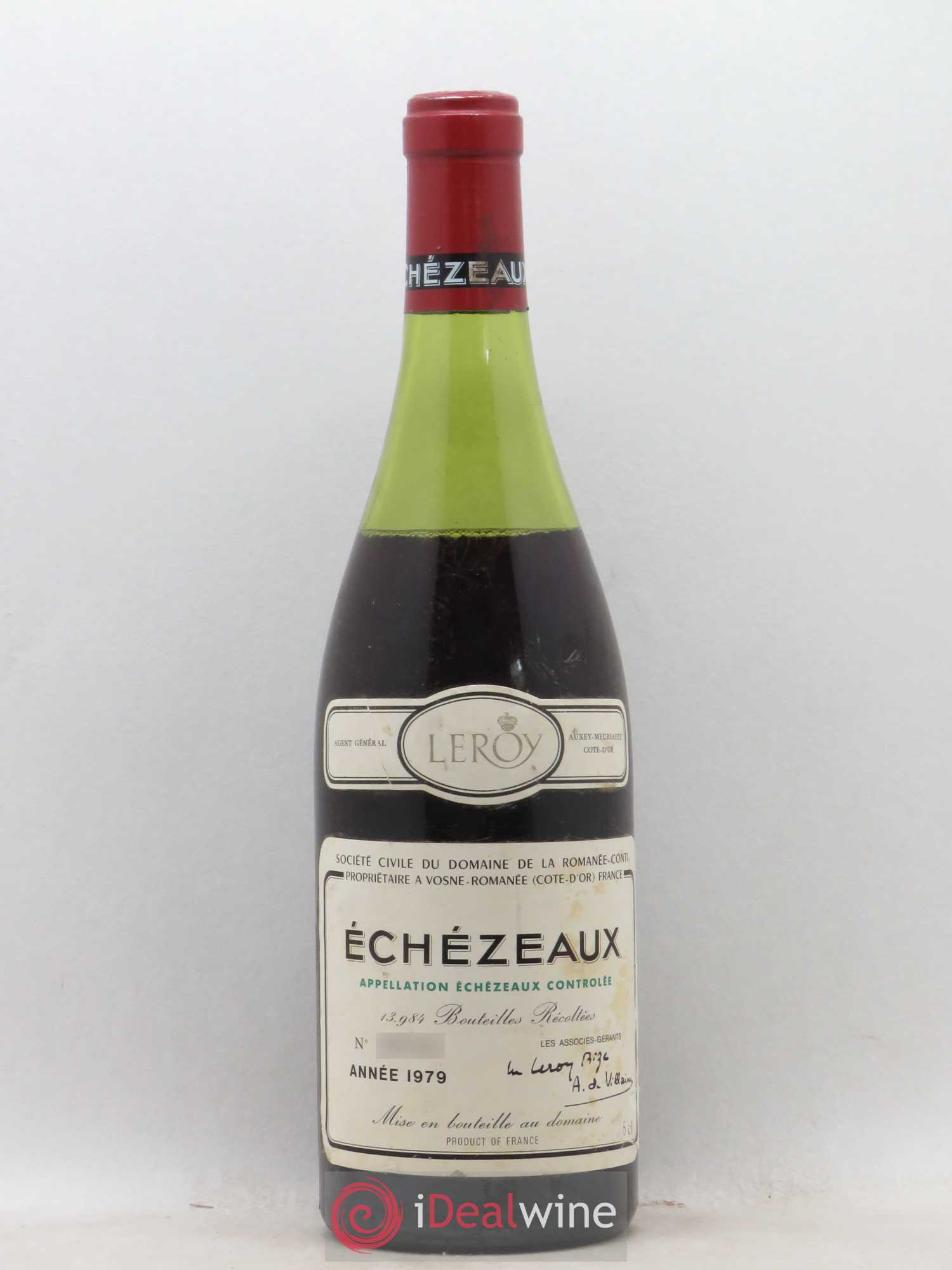Echezeaux Grand Cru Domaine de la Romanée-Conti 1979 - Lot de 1 bouteille - 0
