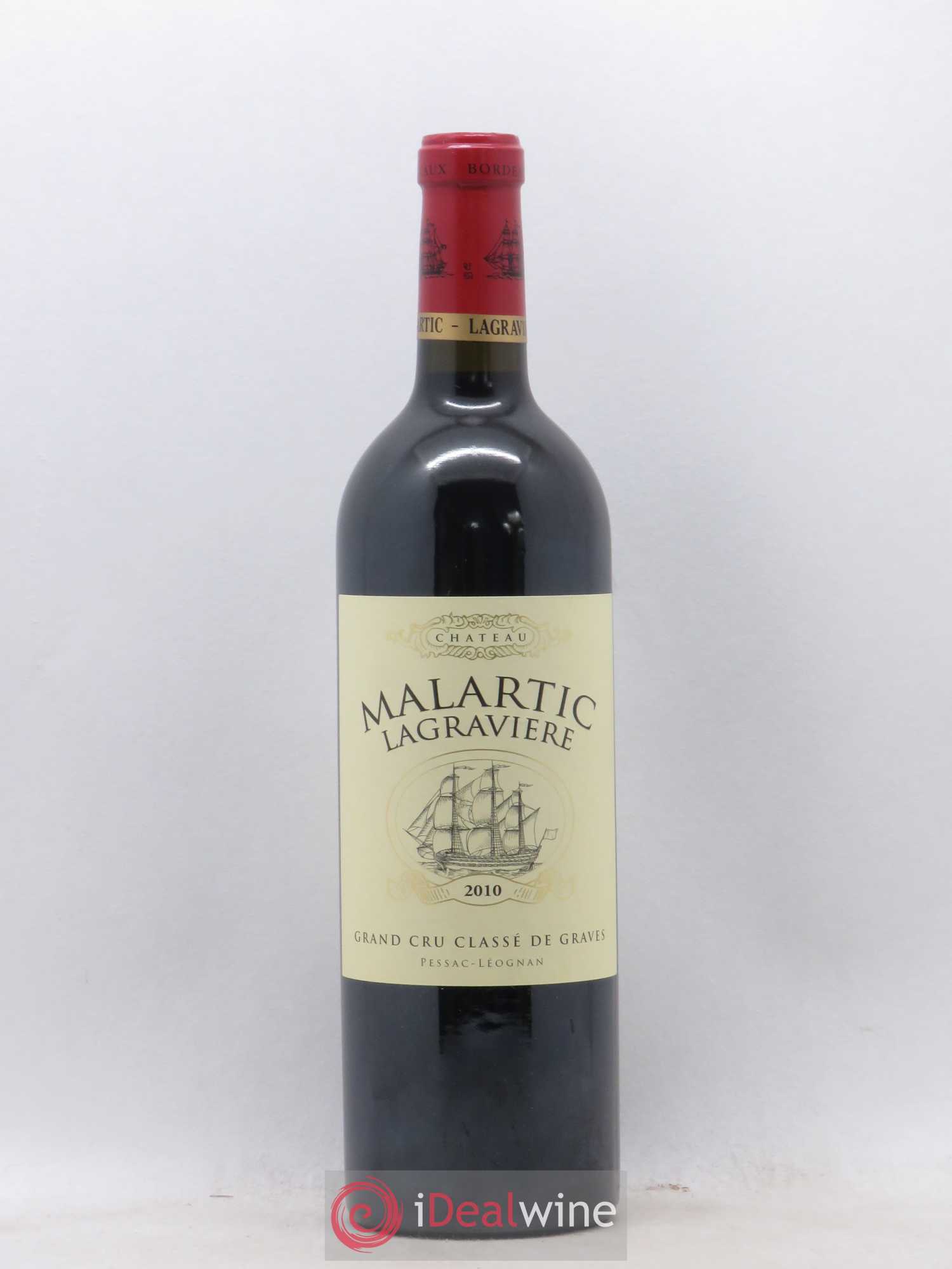 Château Malartic-Lagravière Cru Classé de Graves 2010 - Lot de 1 bouteille - 0