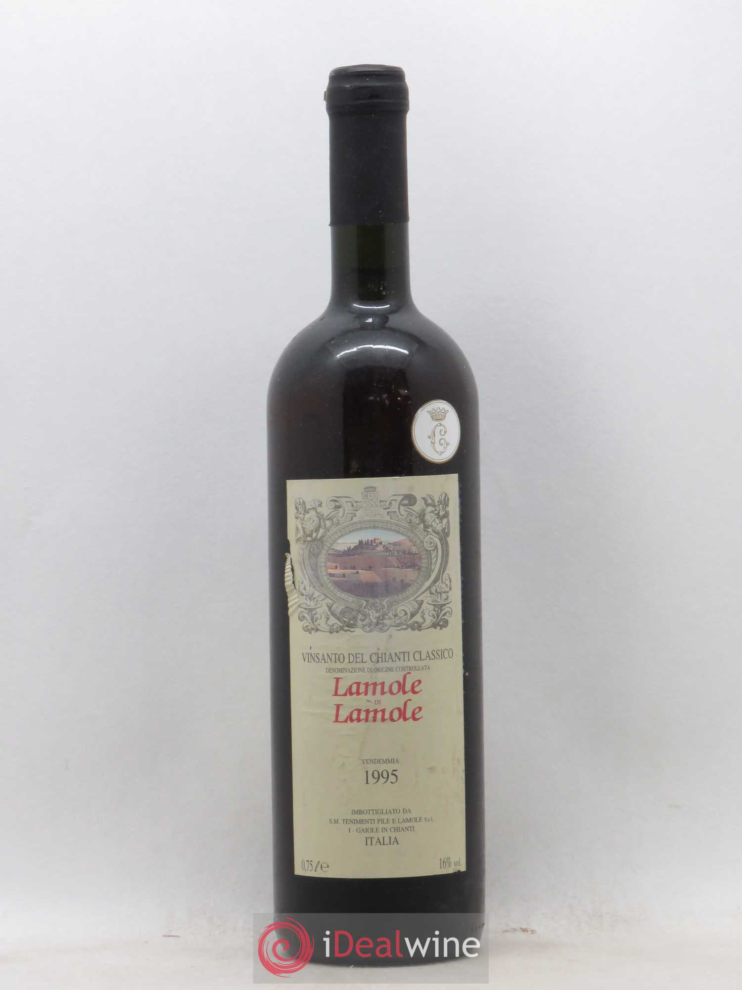 Italie Vinsanto Del Chianti Classico Amabile Lamole di Lamole 1995 - Lotto di 1 bottiglia - 0