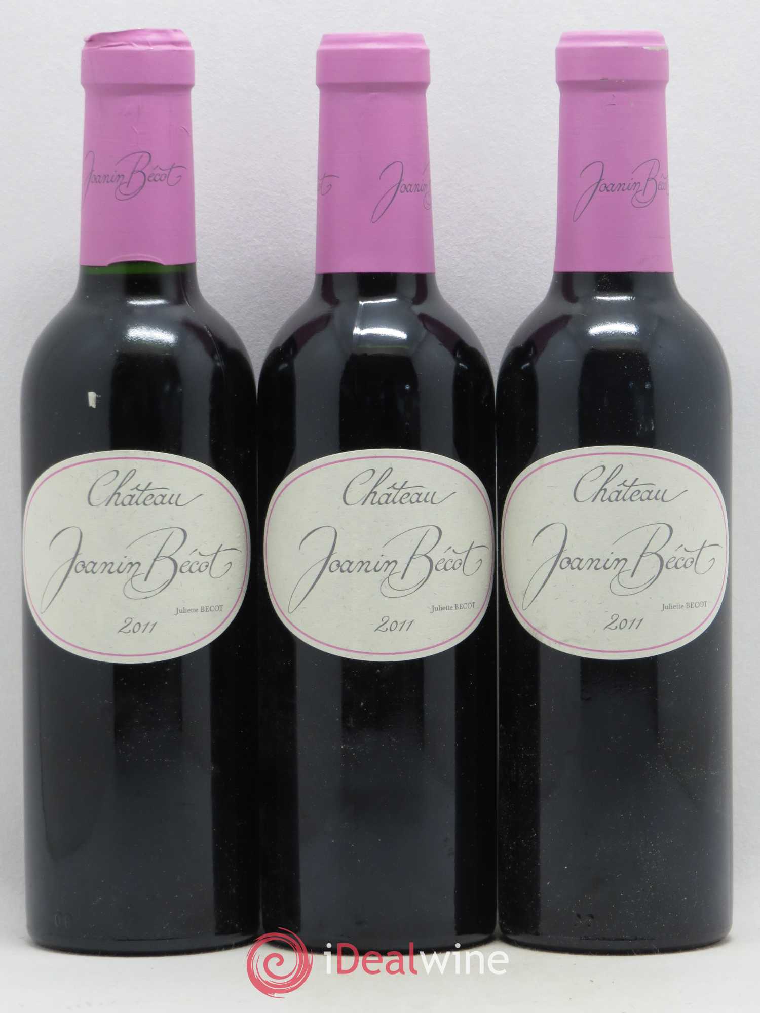 Château Joanin Bécot Juliette Bécot 2011 - Posten von 6 Demi-Flaschen - 1