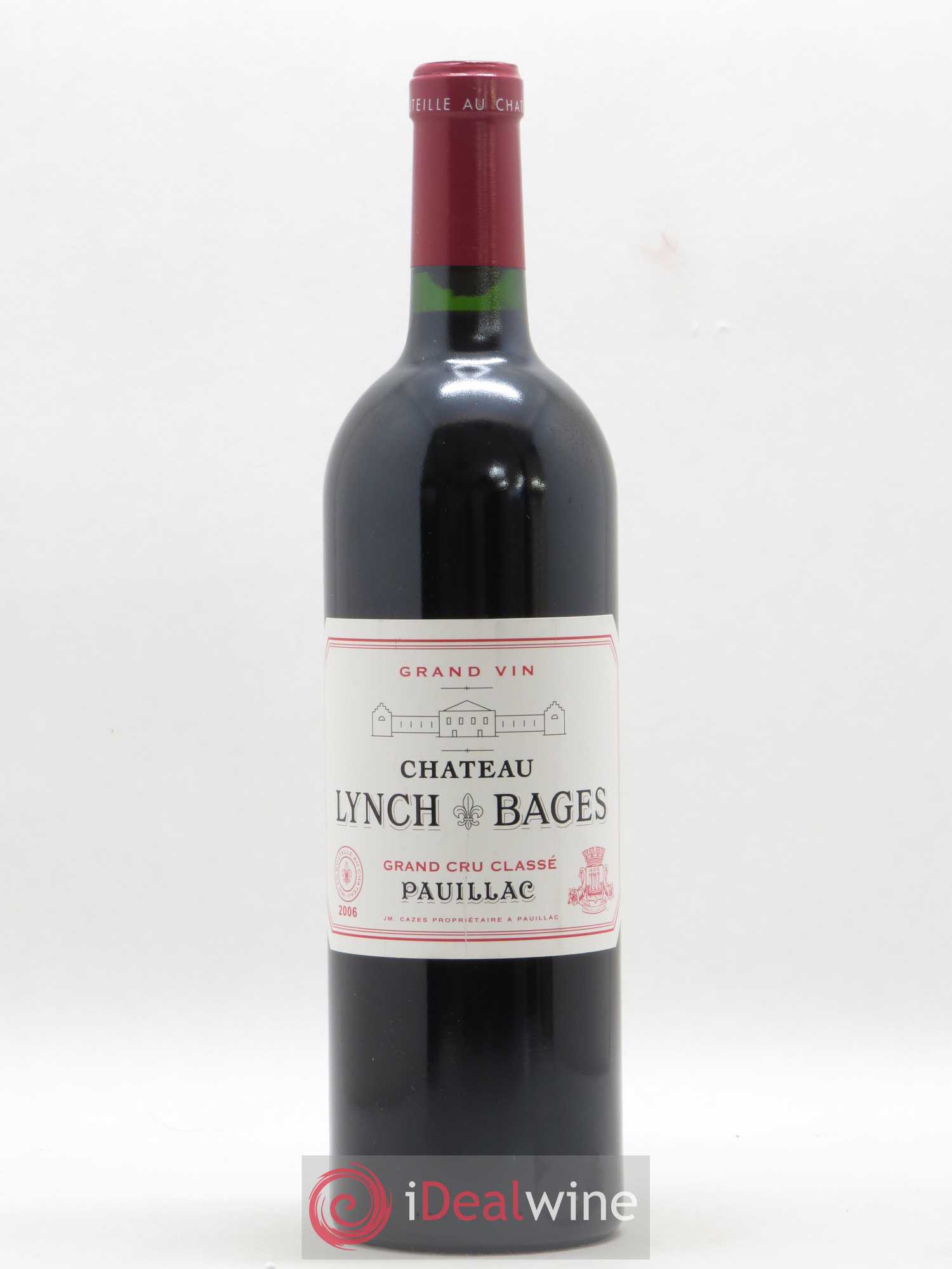 Château Lynch Bages 5ème Grand Cru Classé 2006 - Lot de 1 bouteille - 0