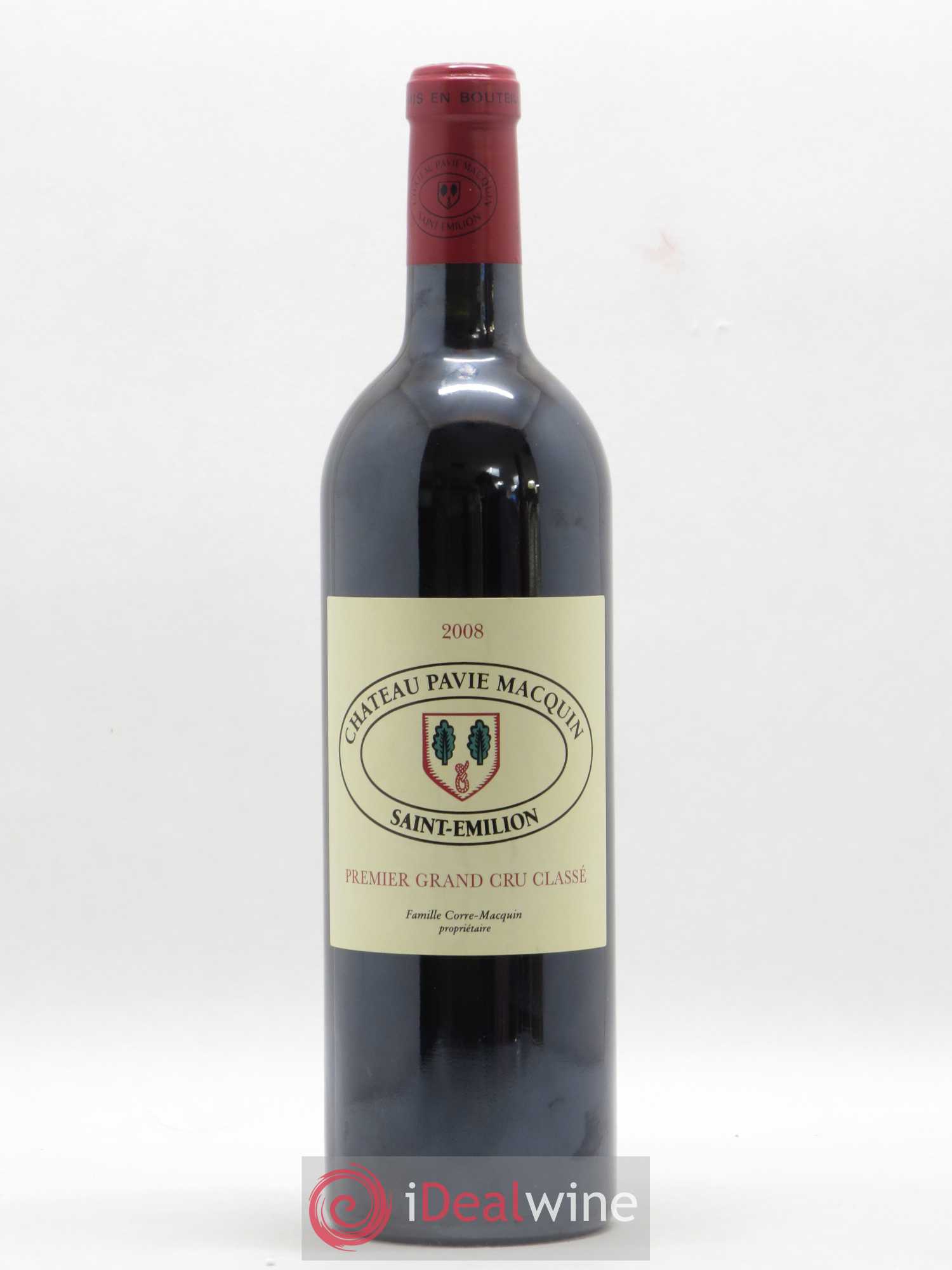 Château Pavie Macquin 1er Grand Cru Classé B 2008 - Lot de 1 bouteille - 0