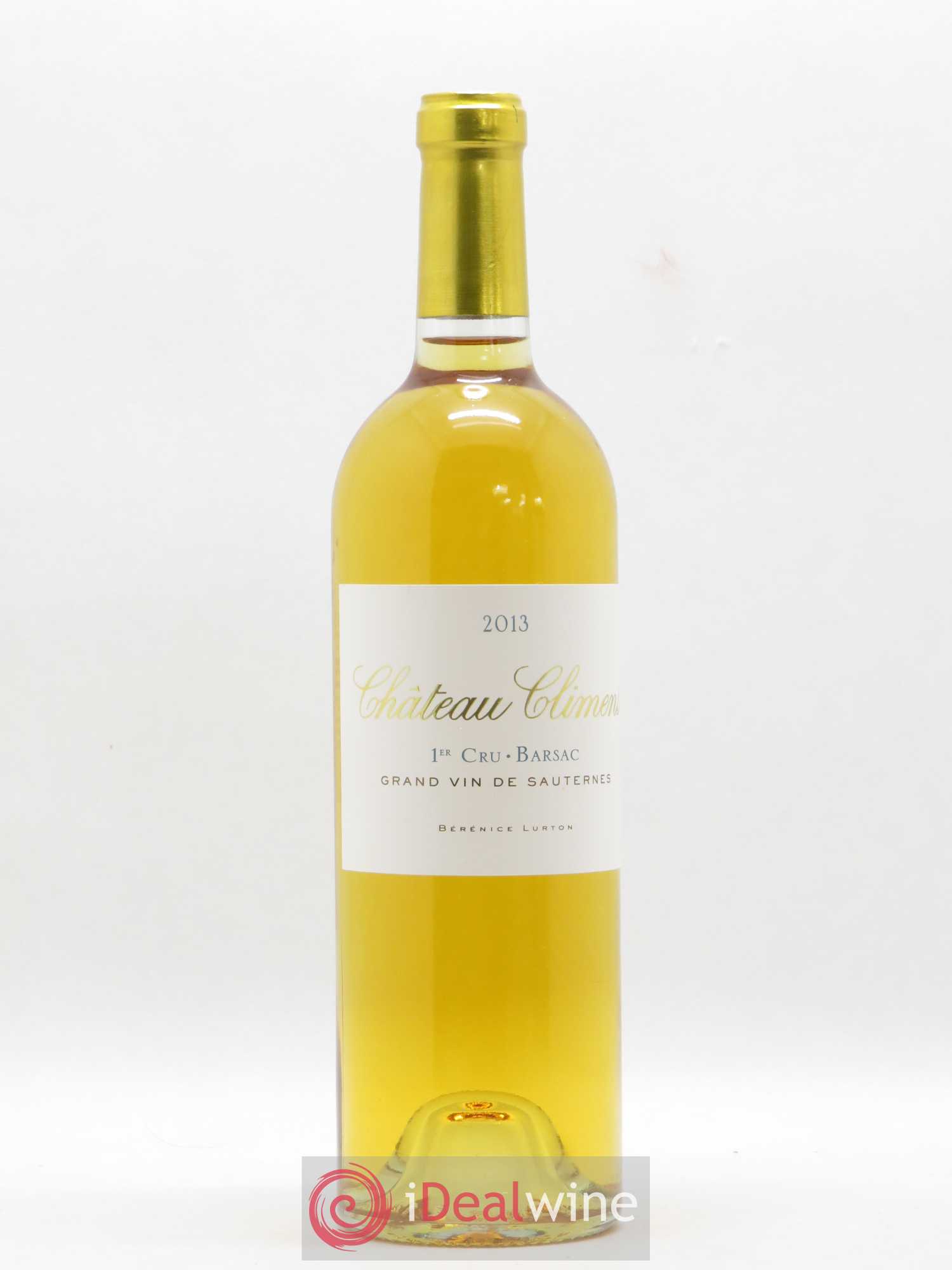 Château Climens 1er Grand Cru Classé 2013 - Lot de 1 bouteille - 0