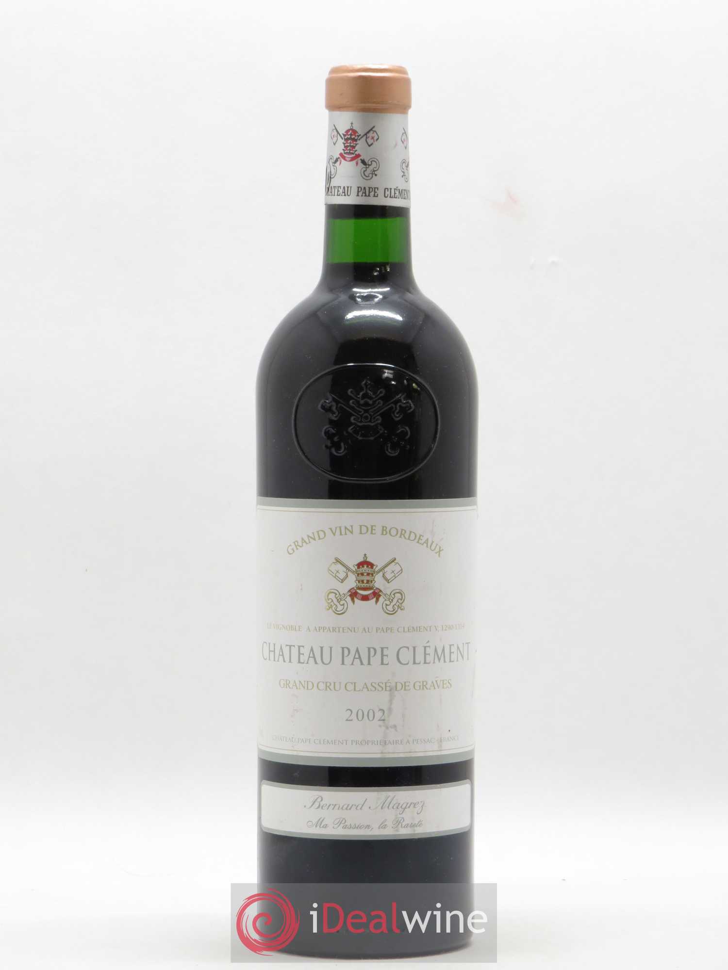 Château Pape Clément Cru Classé de Graves 2002 - Lot de 1 bouteille - 0
