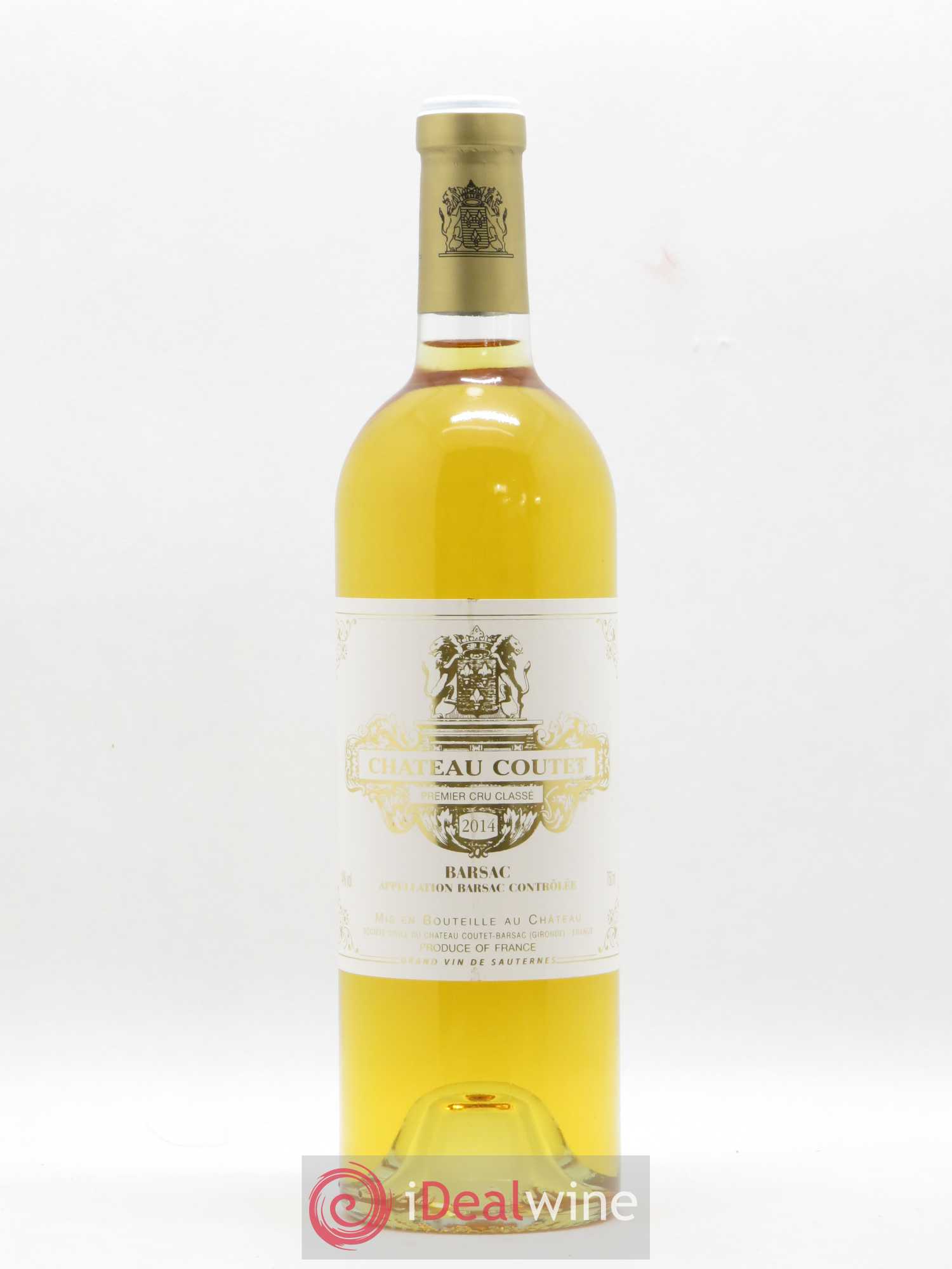 Château Coutet 1er Grand Cru Classé 2014 - Lotto di 1 bottiglia - 0