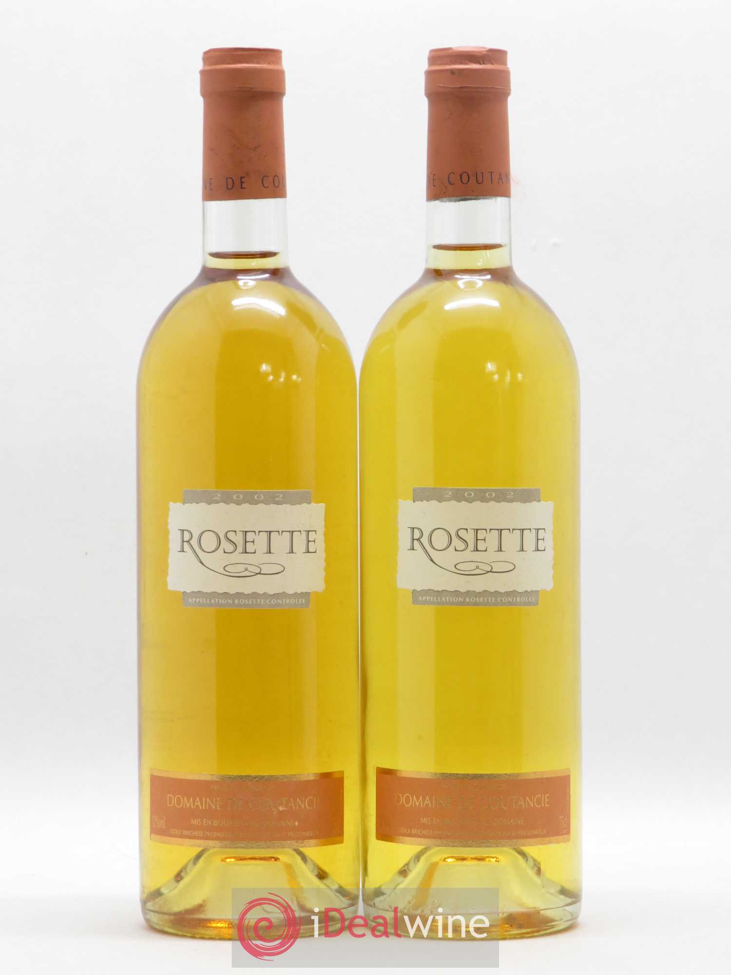 Bergerac Rosette Domaine de Coutancie (sans prix de réserve) 2002 - Lot de 2 bouteilles - 0