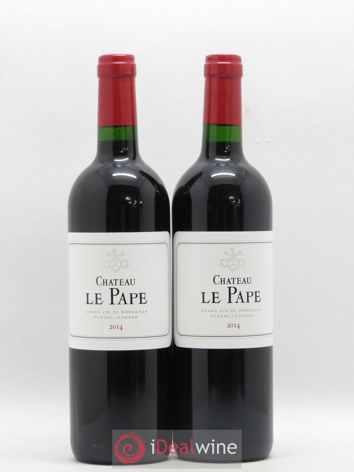 Pessac-Léognan Château Le Pape 2014 - Lot de 2 bouteilles - 0