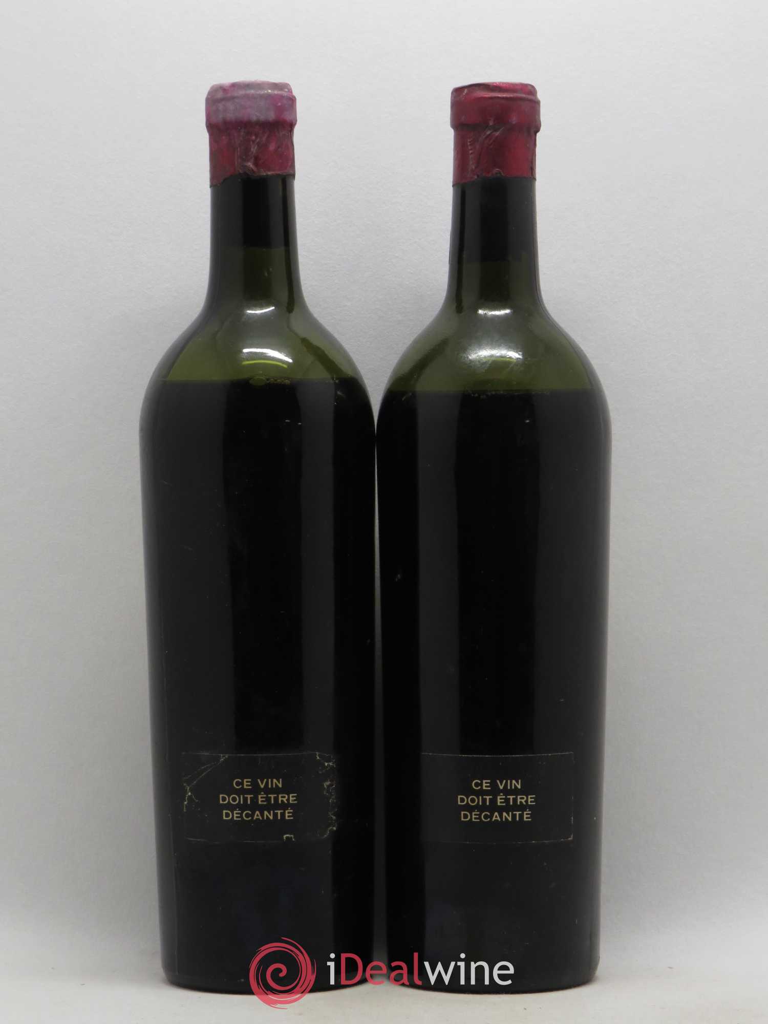Cos d'Estournel 2ème Grand Cru Classé 1928 - Lot de 2 bouteilles - 1