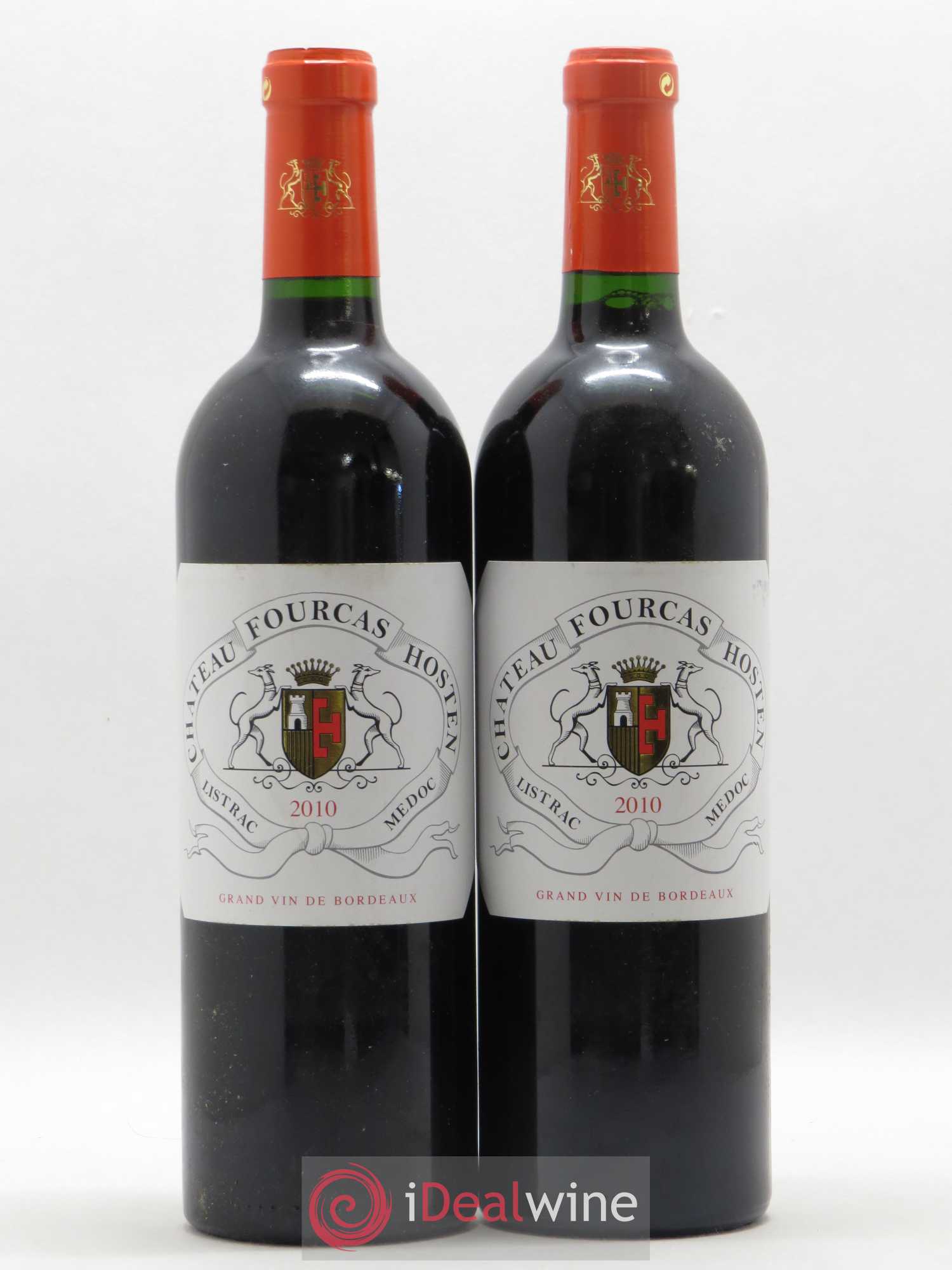 Château Fourcas Hosten Cru Bourgeois 2010 - Lot de 2 bouteilles - 0