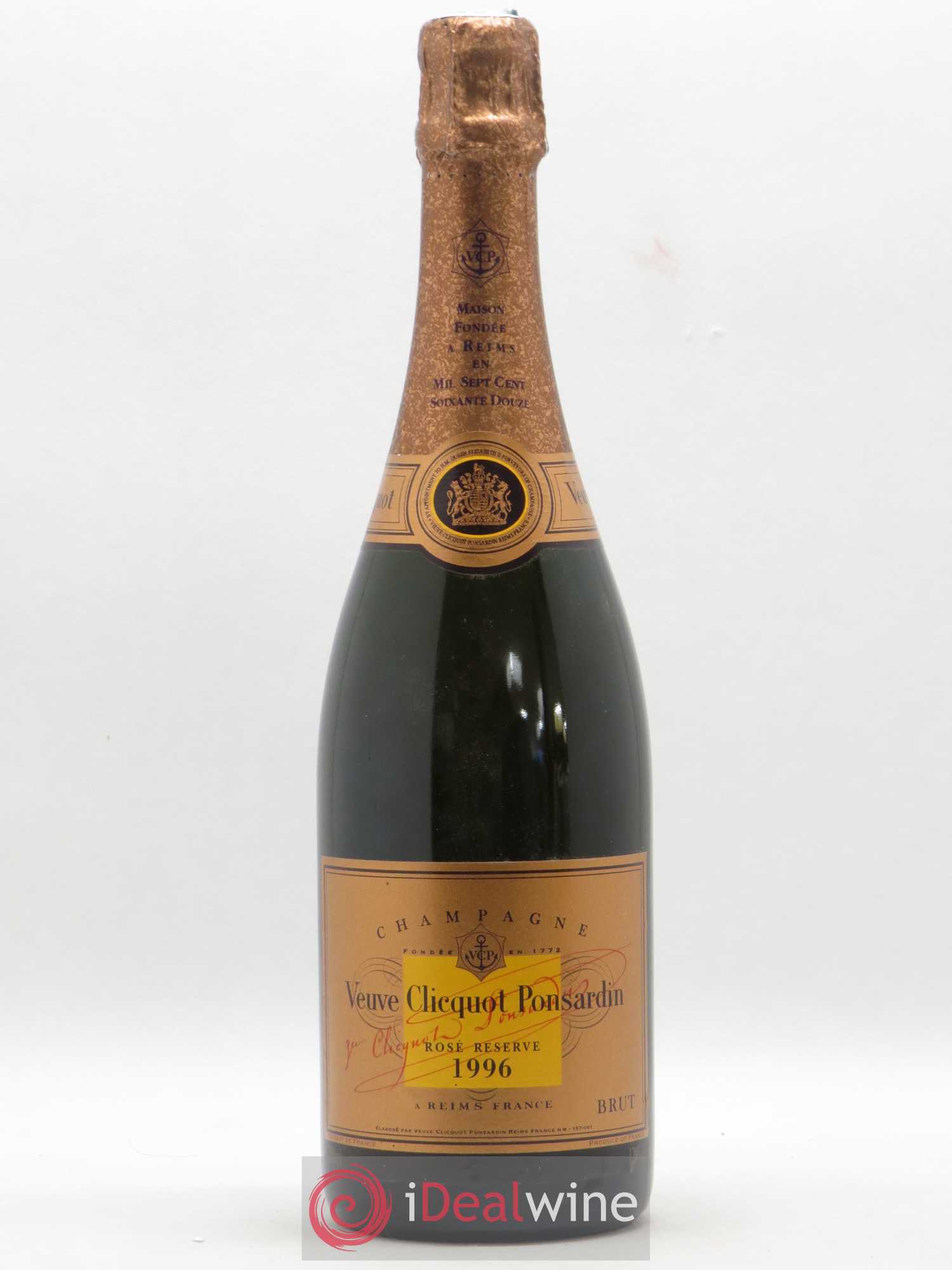 Acquista Vintage Rosé Veuve Clicquot Reserve 1996 (lot: B2186759-5589)