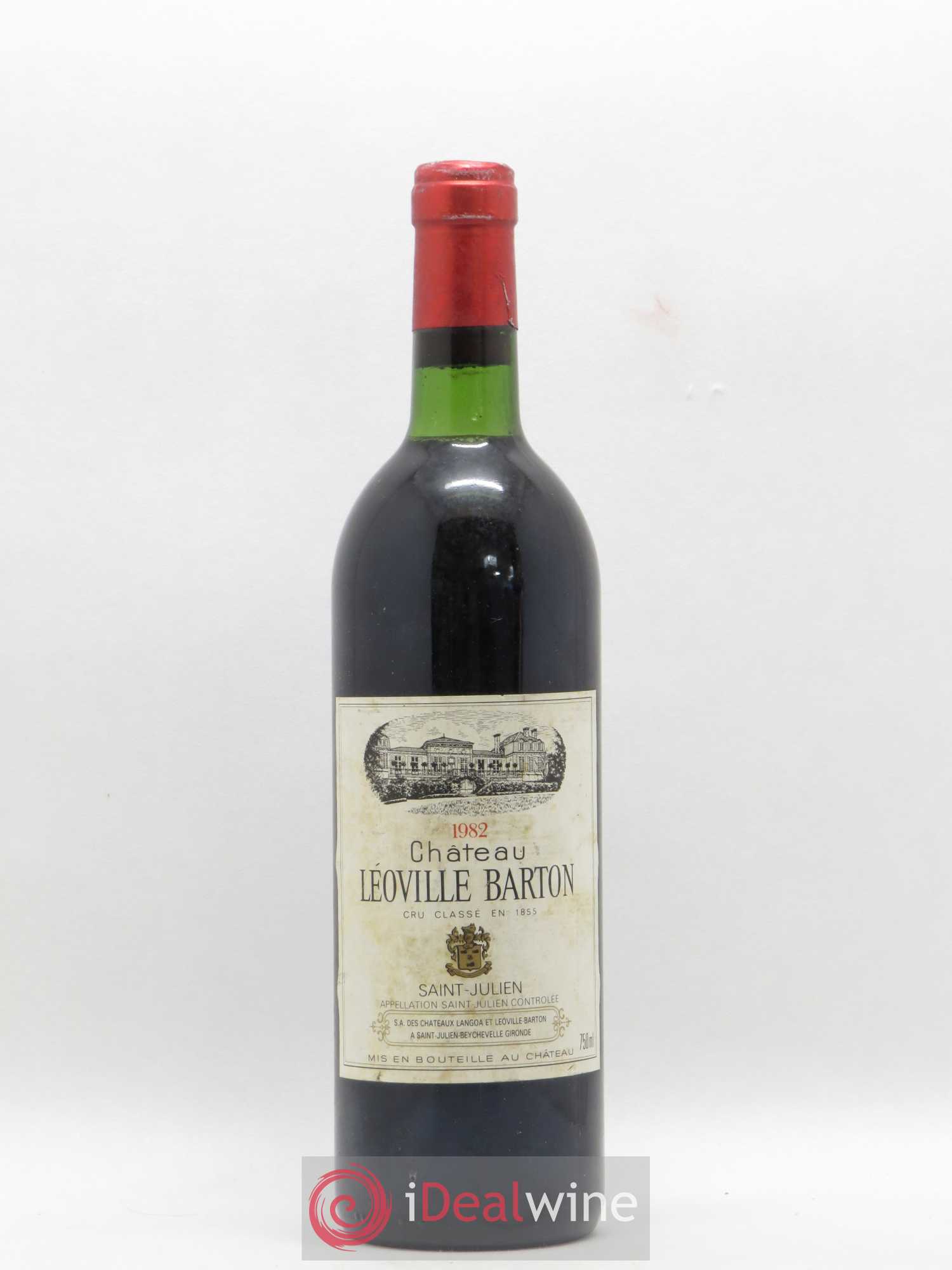 Château Léoville Barton 2ème Grand Cru Classé 1982 - Lot de 1 bouteille - 0