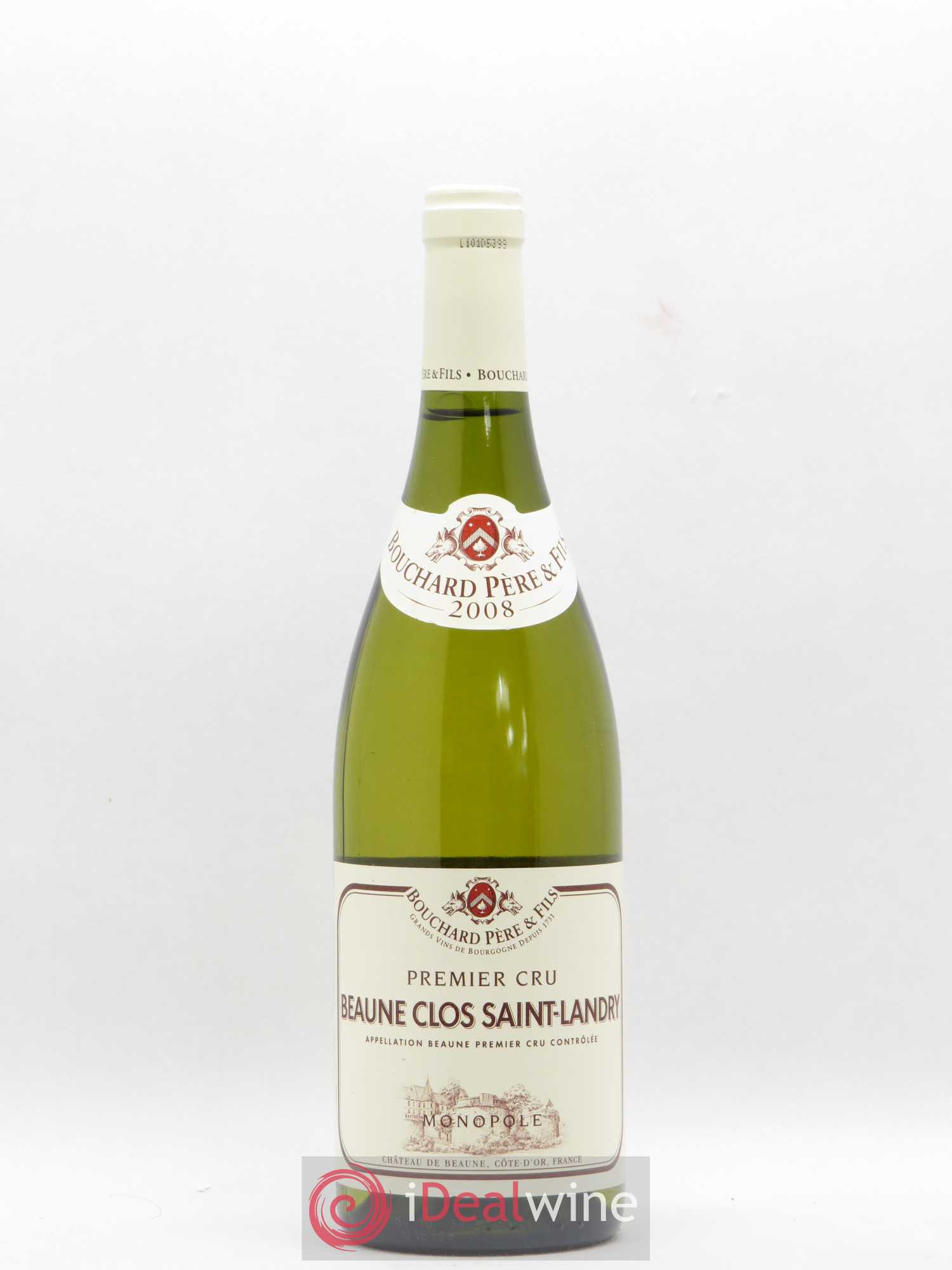 Beaune 1er Cru Clos Saint Landry Monopole Bouchard Père & Fils 2008 - Lot de 1 bouteille - 0
