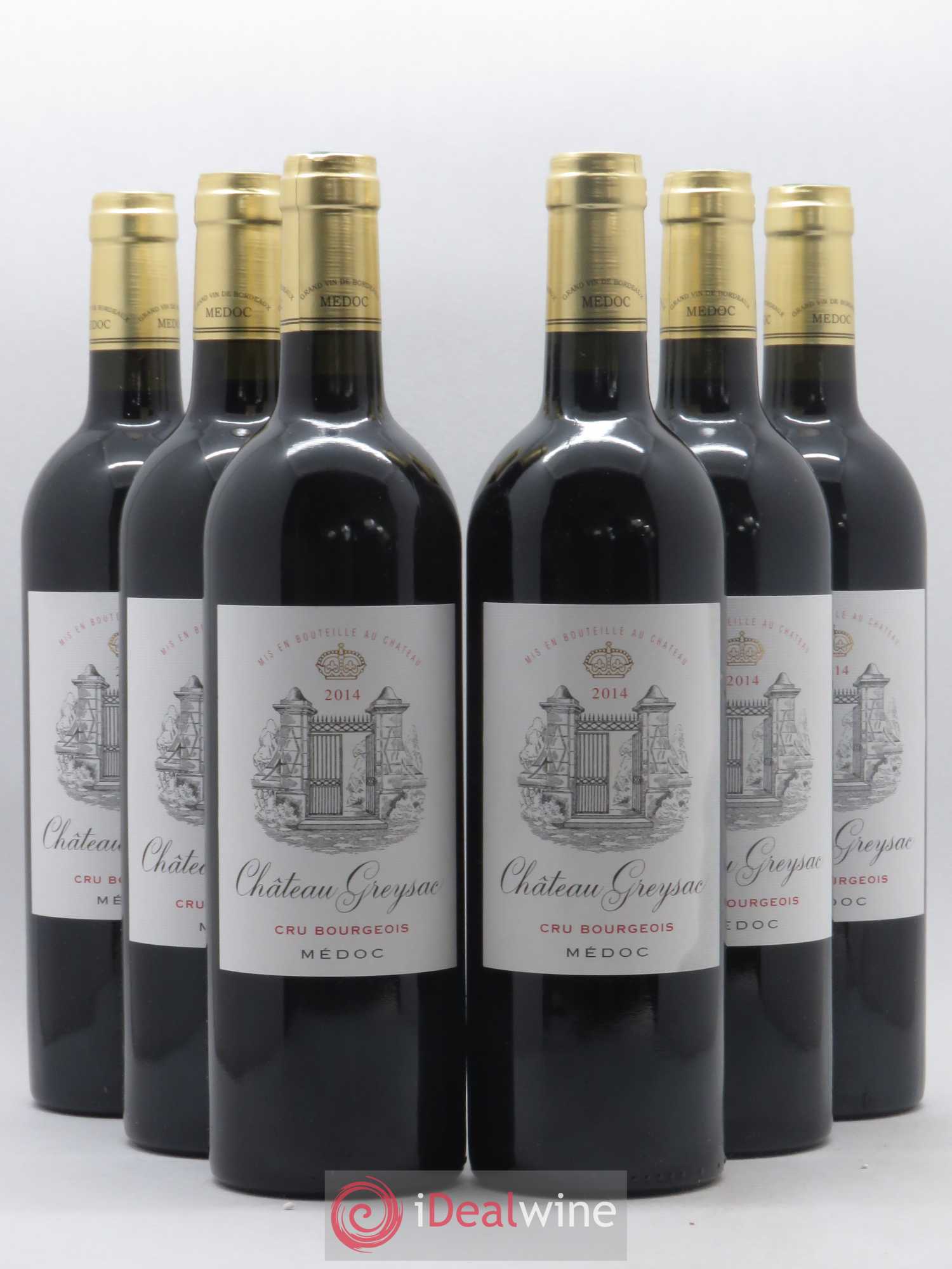 Château Greysac Cru Bourgeois 2014 - Lot de 6 bouteilles - 0