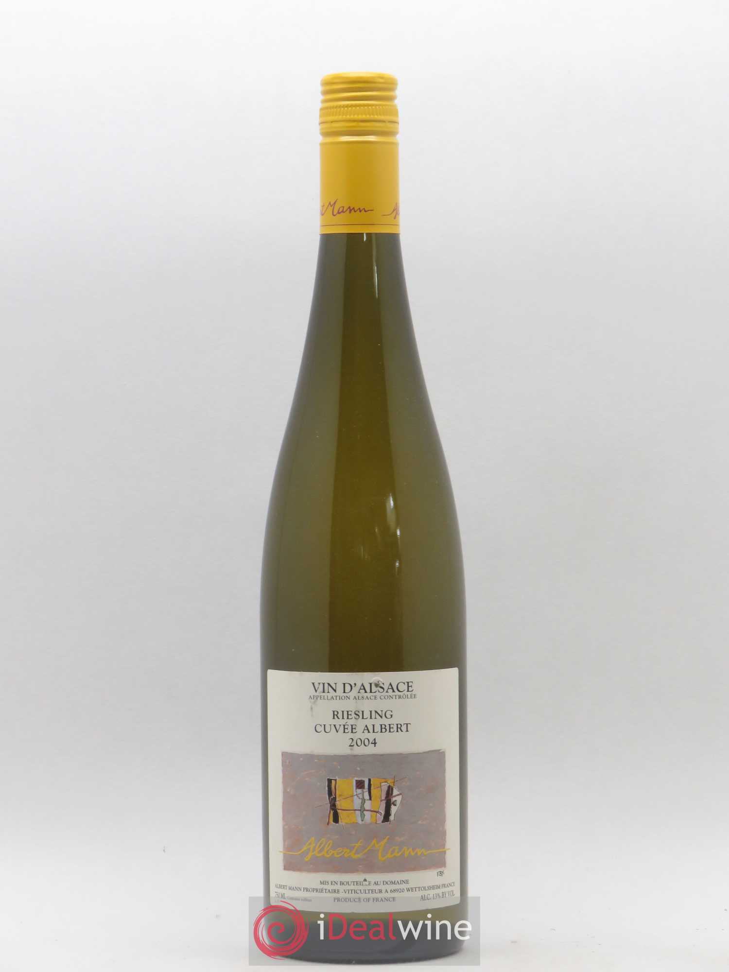 Riesling Cuvee Albert Domaine Albert Mann Alsace 2004 - Posten von 1 Flasche - 0