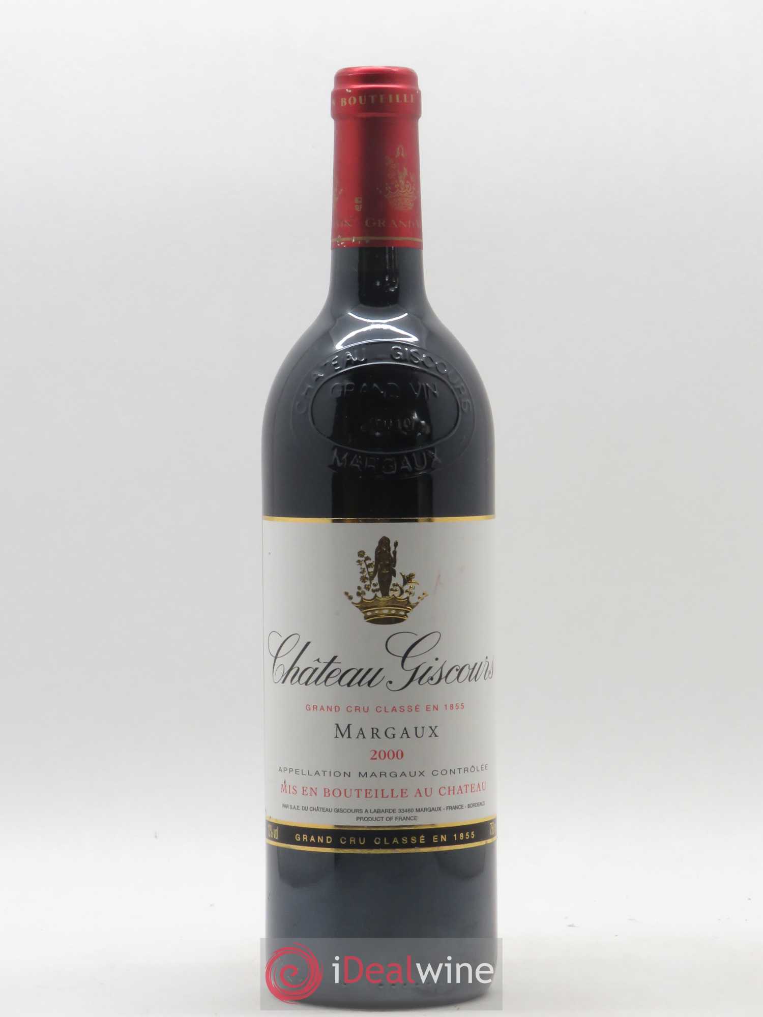 Château Giscours 3ème Grand Cru Classé 2000 - Lot de 1 bouteille - 0