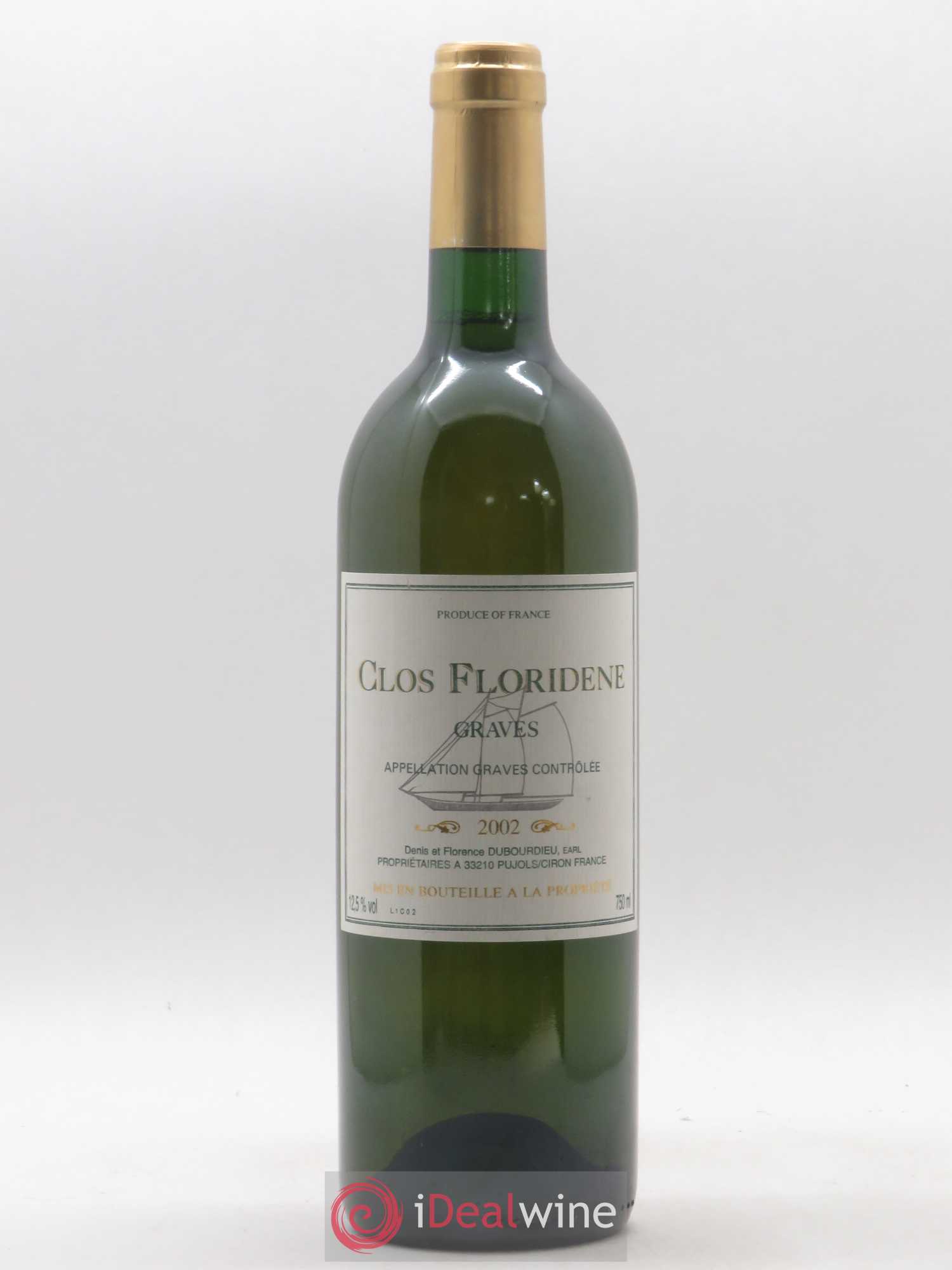 Clos Floridène 2002 - Lot de 1 bouteille - 0