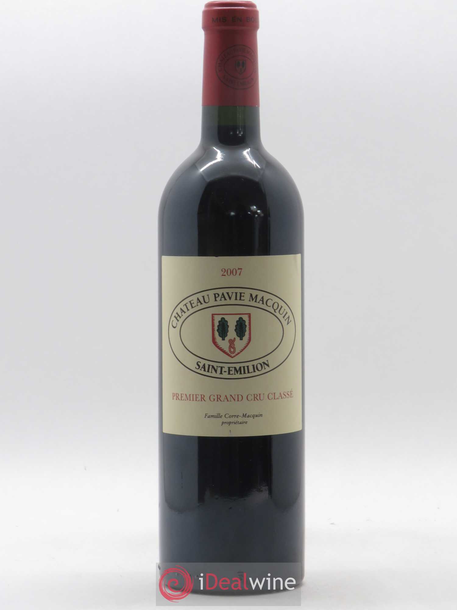 Château Pavie Macquin 1er Grand Cru Classé B 2007 - Lot de 1 bouteille - 0