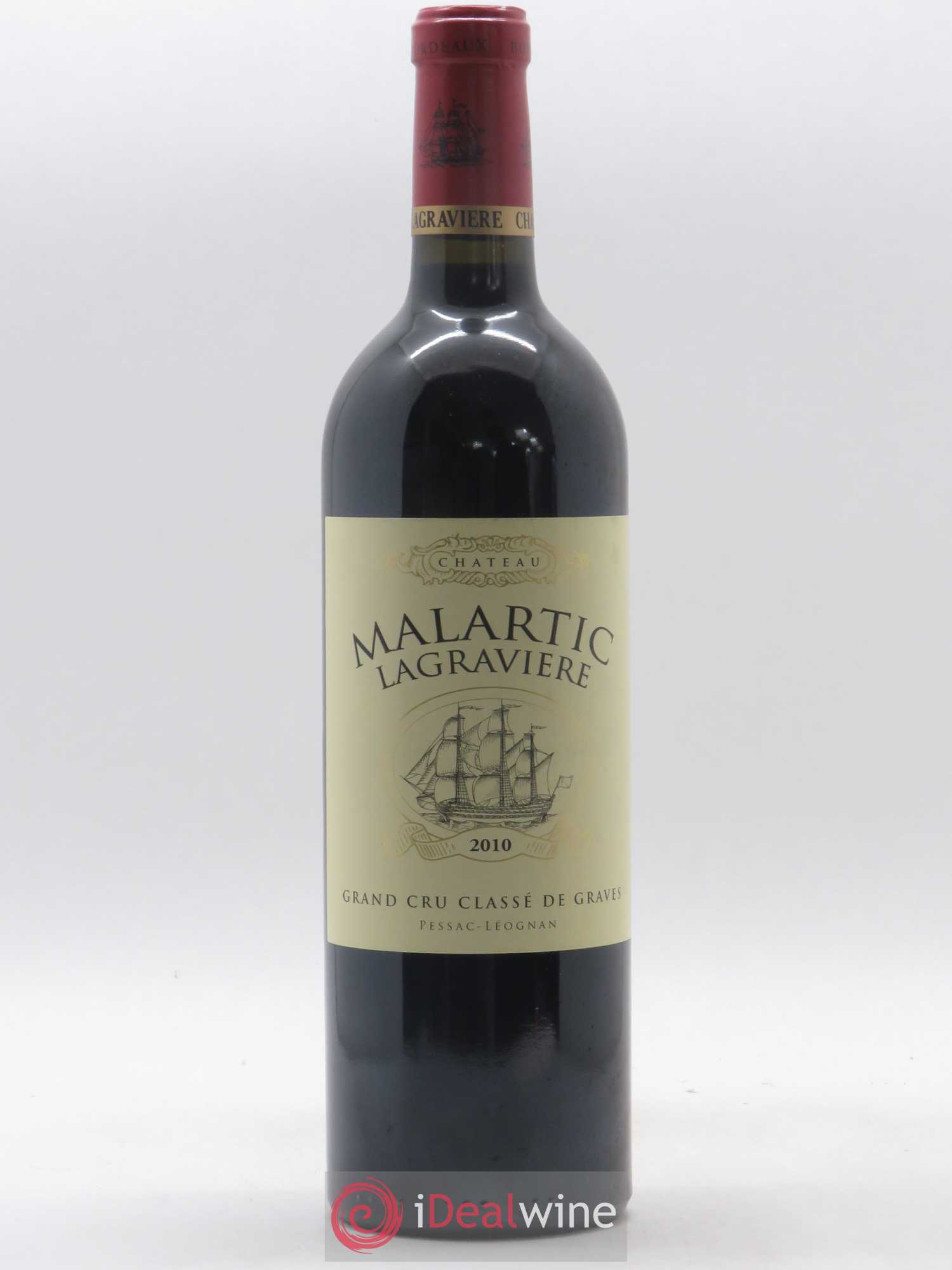Château Malartic-Lagravière Cru Classé de Graves 2010 - Lot de 1 bouteille - 0