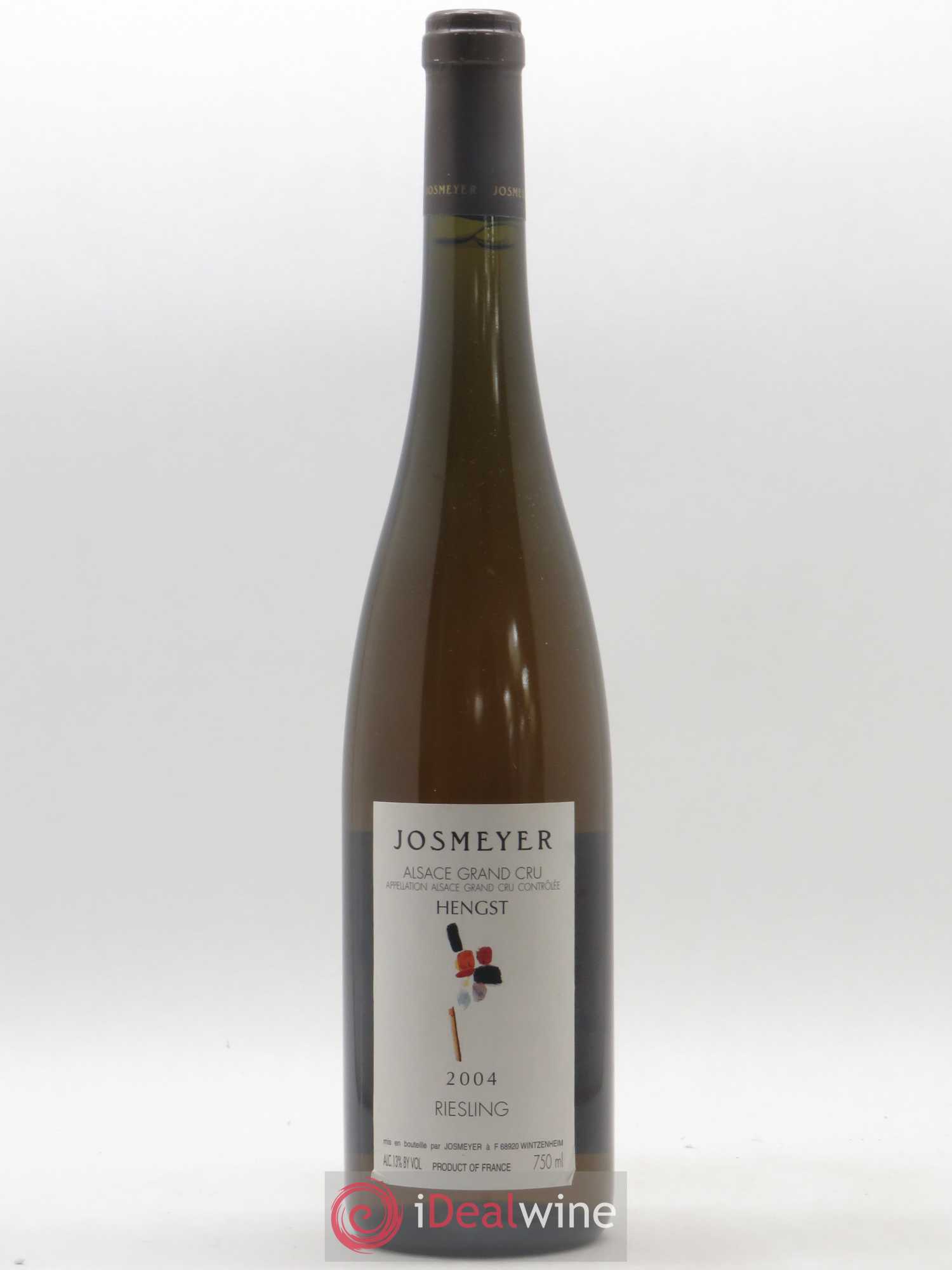 Riesling Grand Cru Hengst Gc Hengst Domaine Josmeyer 2004 - Posten von 1 Flasche - 0