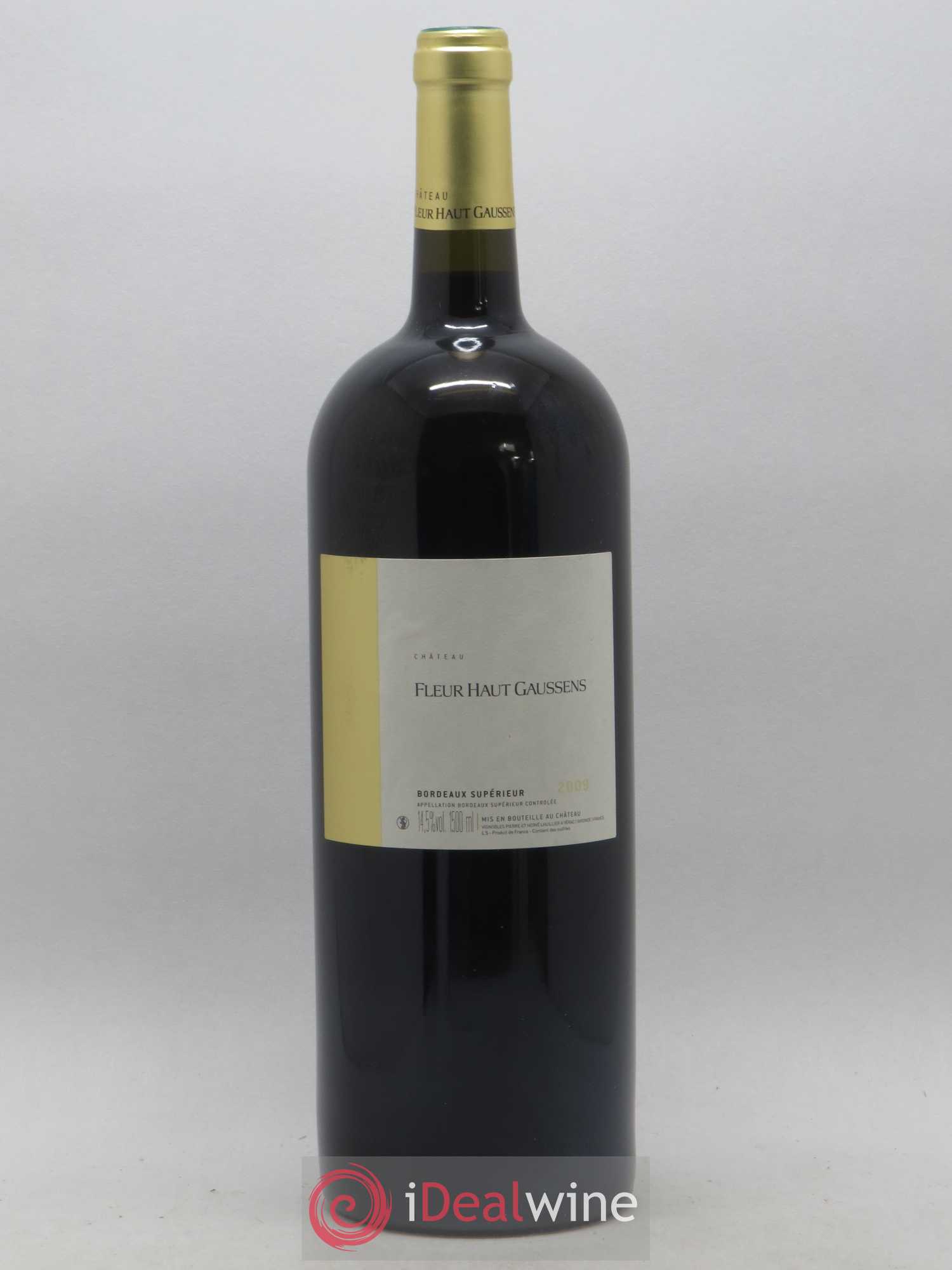 Bordeaux Supérieur Château Fleur Haut Gaussens 2009 - Lot de 1 magnum - 0