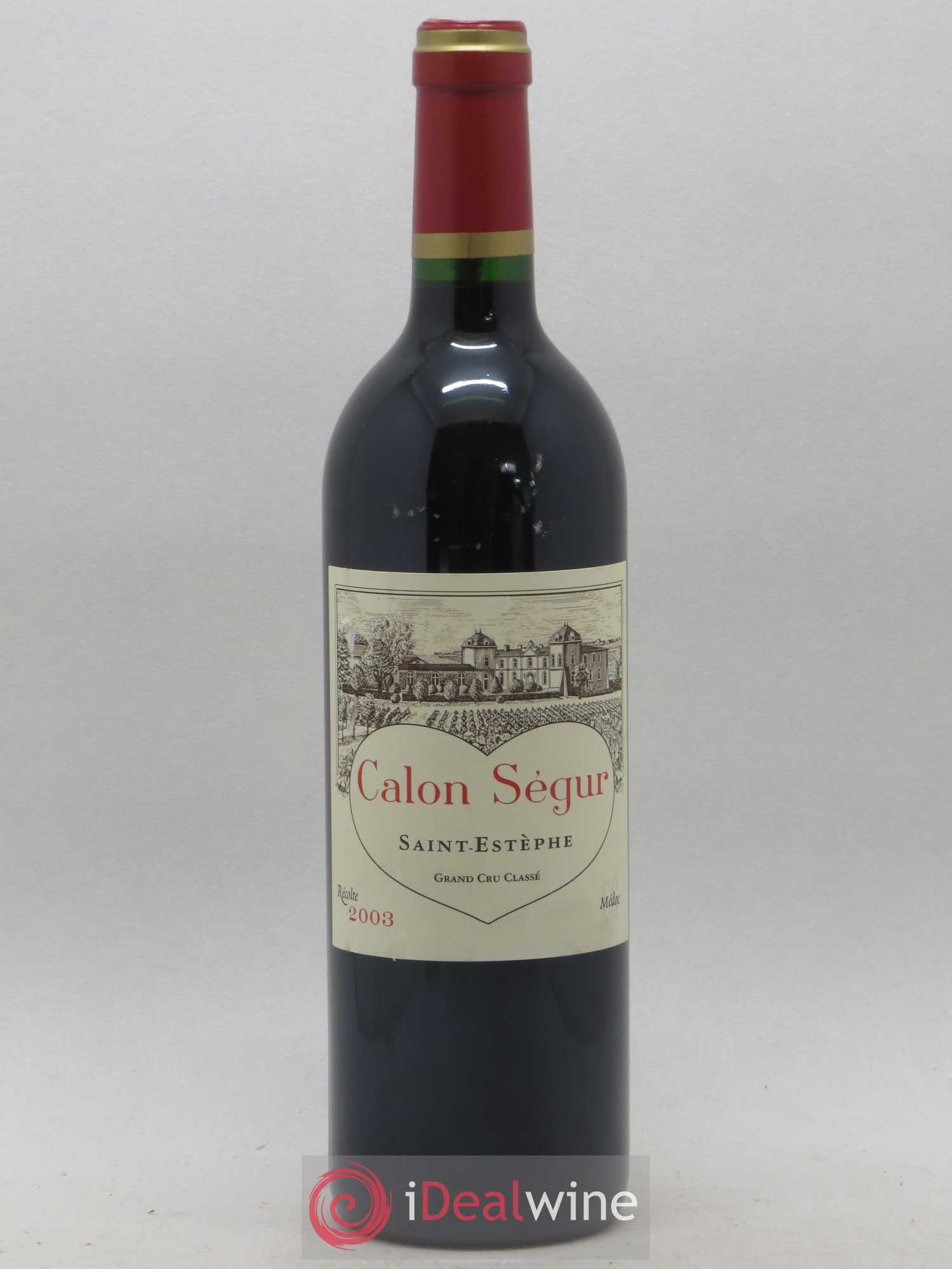 Château Calon Ségur 3ème Grand Cru Classé 2003 - Lot de 1 bouteille - 0