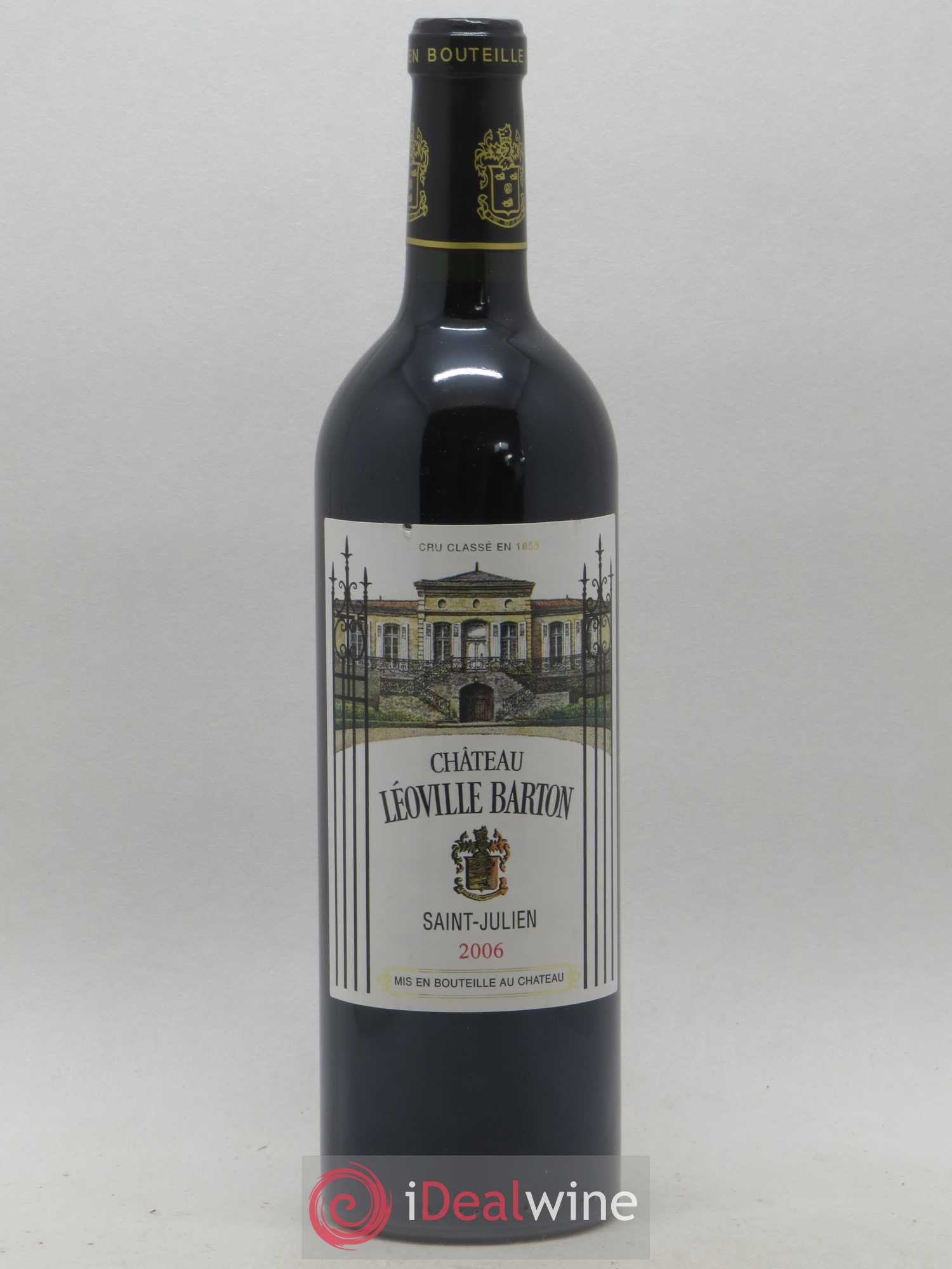 Château Léoville Barton 2ème Grand Cru Classé 2006 - Lot de 1 bouteille - 0