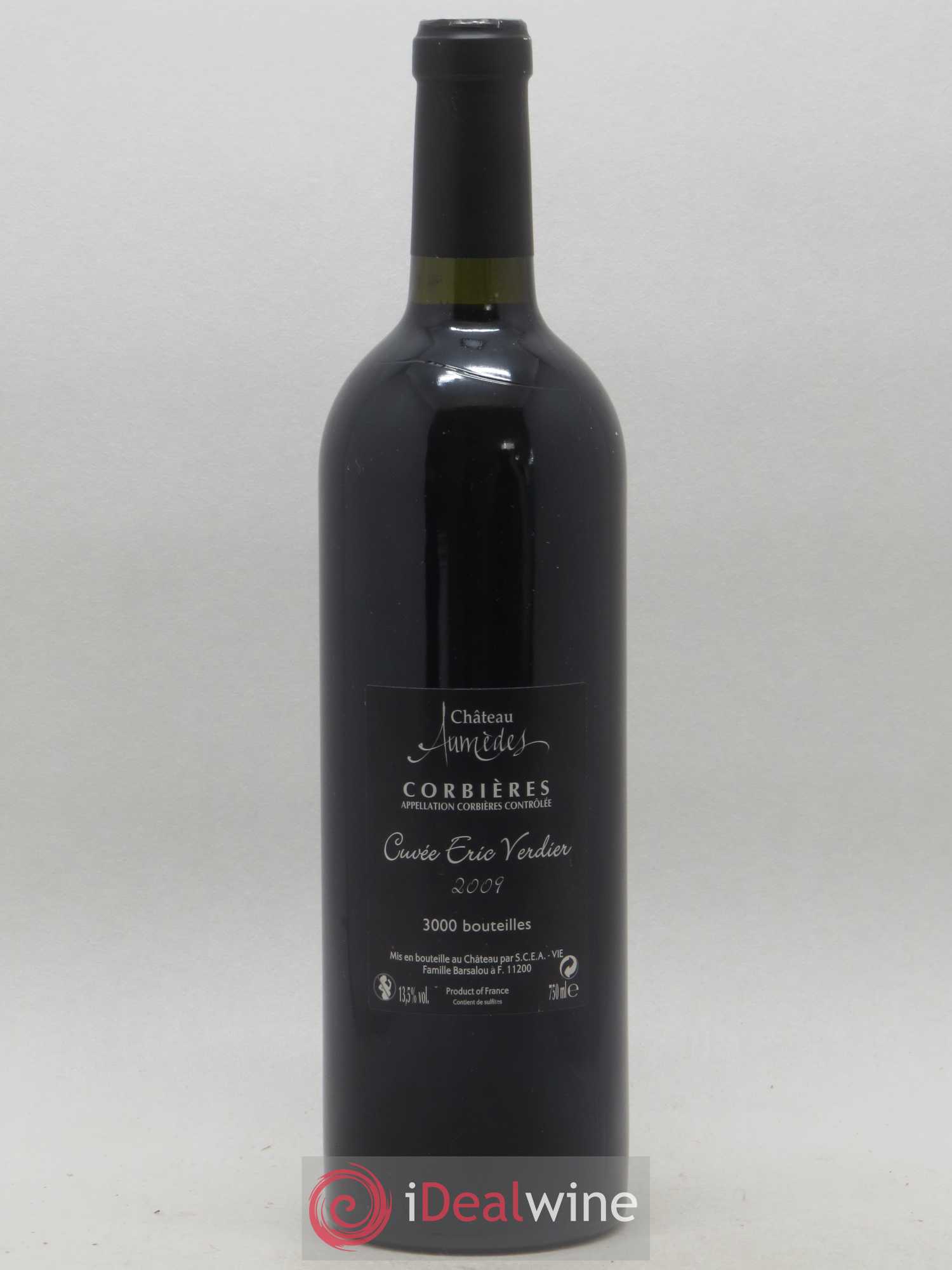 Corbières Château Aumedes Tuam Adoramus Cuvée Eric Verdier 2009 - Posten von 1 Flasche - 1