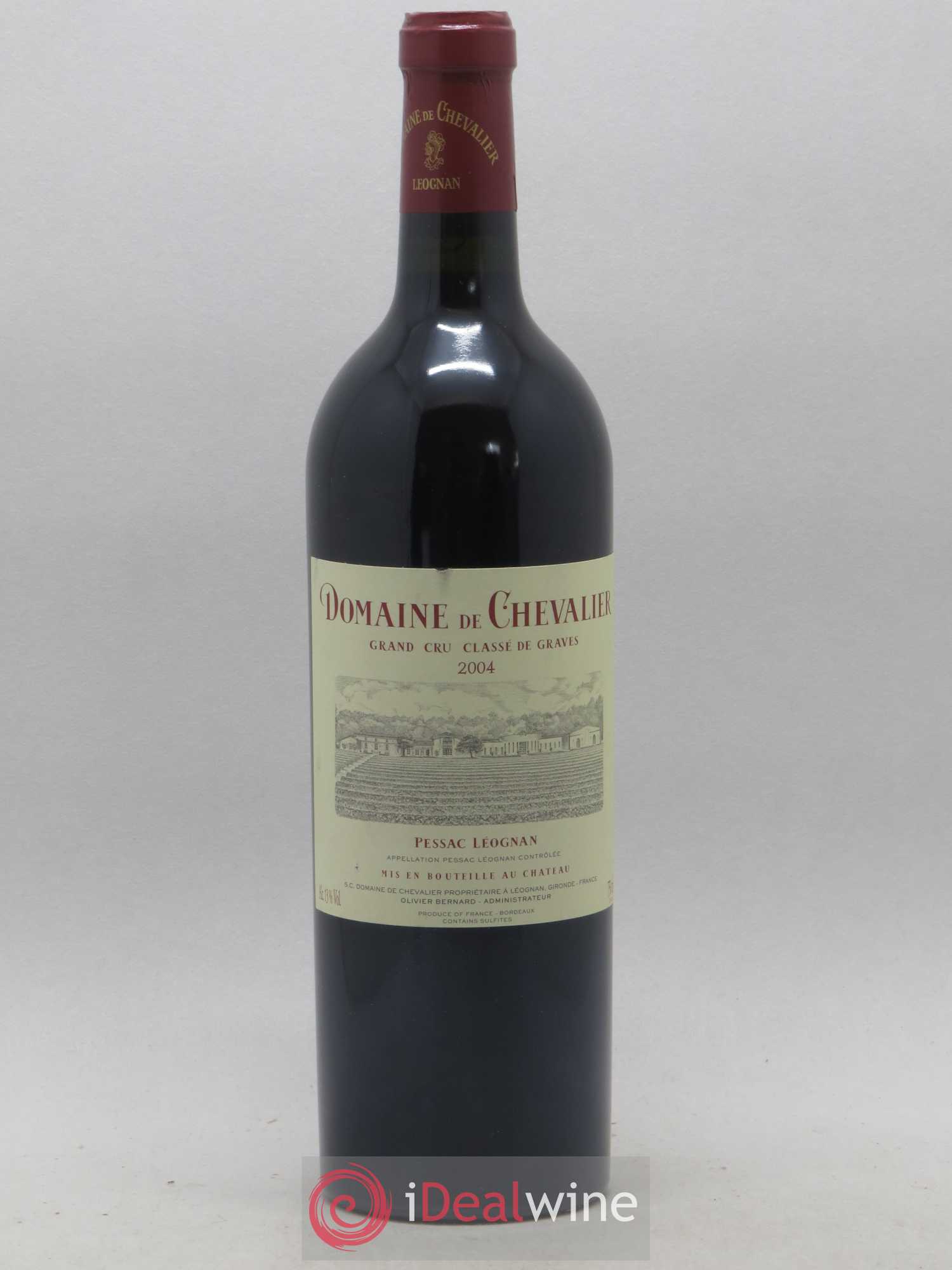 Domaine de Chevalier Cru Classé de Graves 2004 - Lot de 1 bouteille - 0