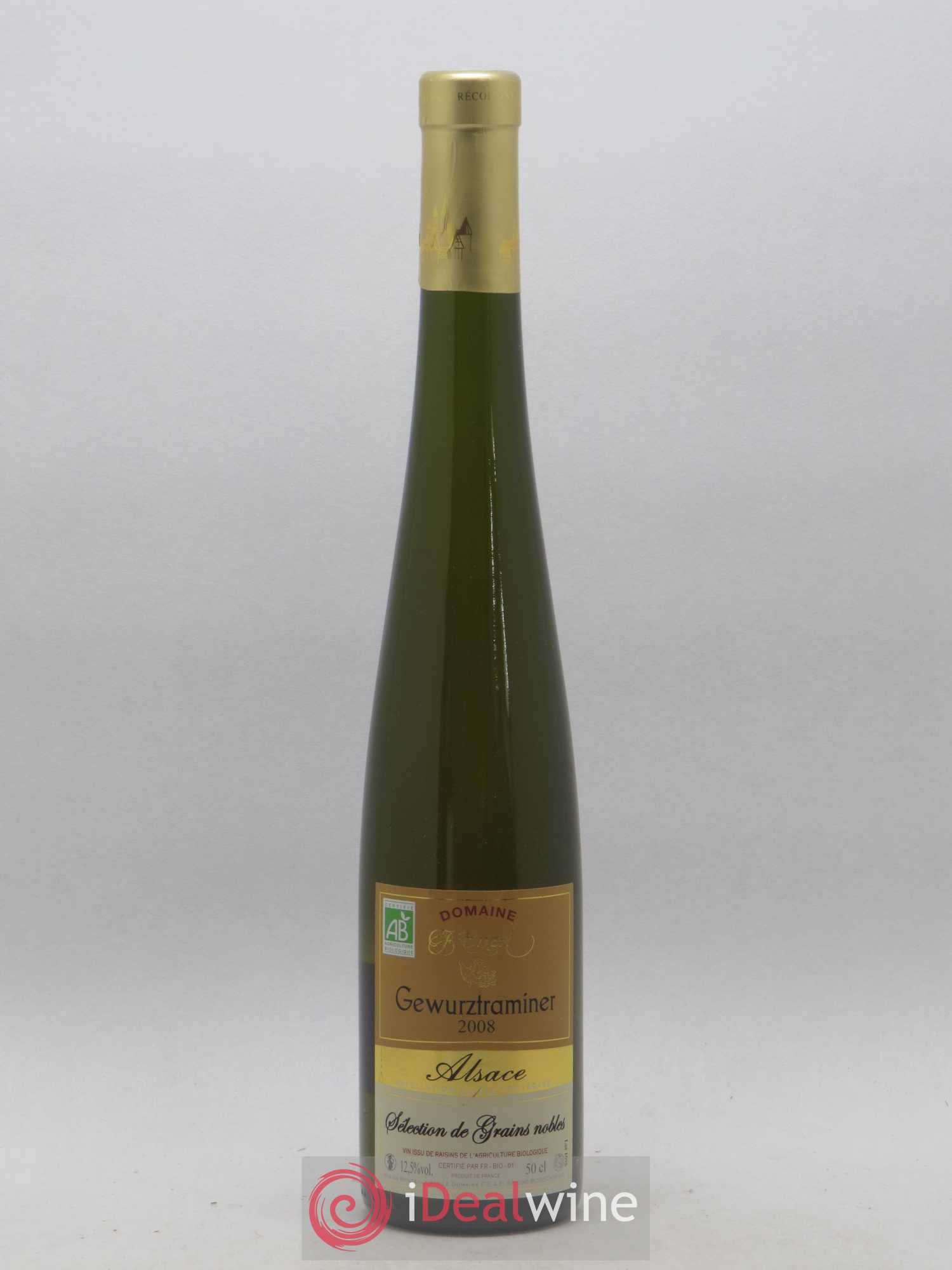 Gewurztraminer Sélection de Grains Nobles Domaine Engel 50cl 2008 - Posten von 1 Flasche - 0