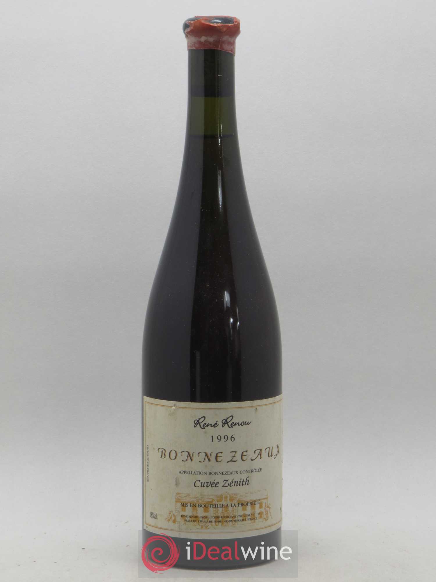 Bonnezeaux Cuvée Zénith René Renou 1996 - Posten von 1 Flasche - 0
