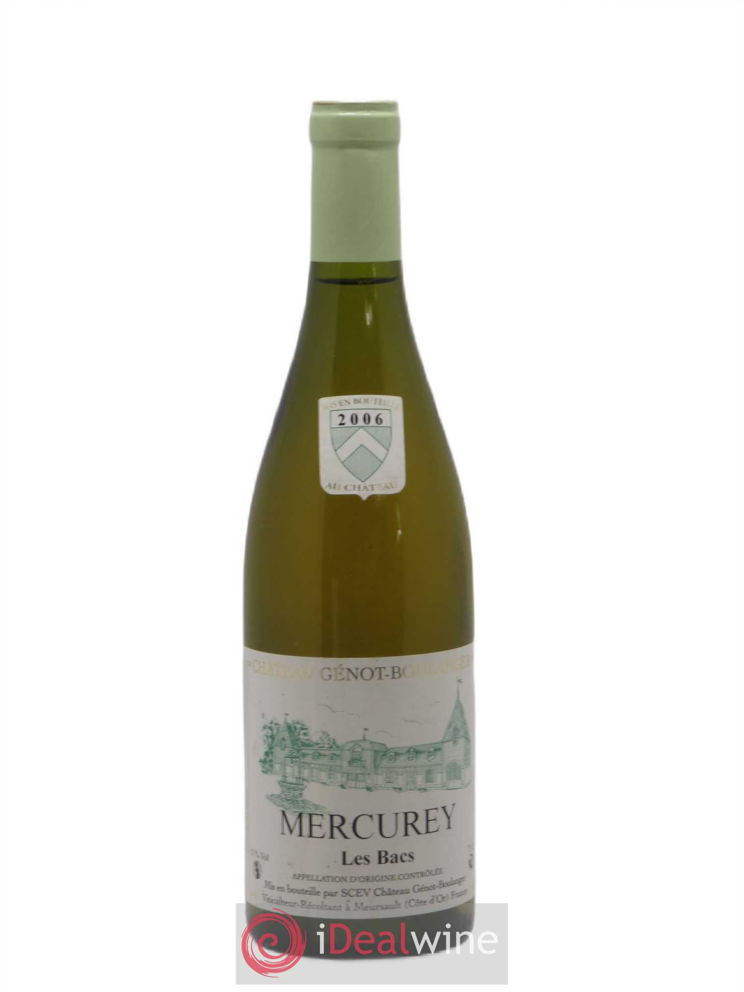 Mercurey Les Bacs Château Genot Boulanger 2006 - Posten von 1 Flasche - 0