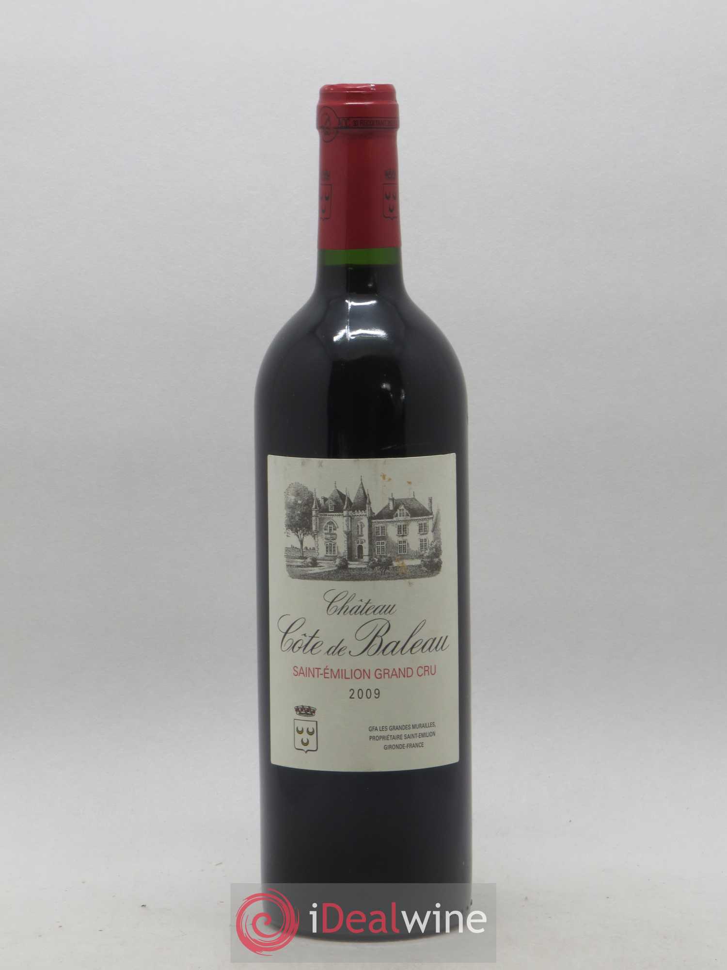 Château Côte de Baleau Grand Cru Classé 2009 - Lot de 1 bouteille - 0