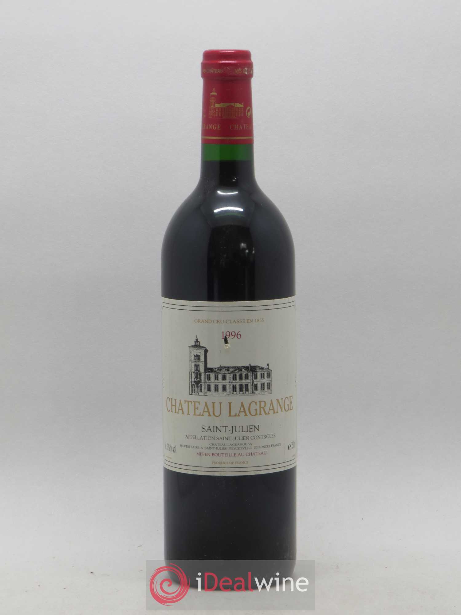 Château Lagrange 3ème Grand Cru Classé 1996 - Lot de 1 bouteille - 0