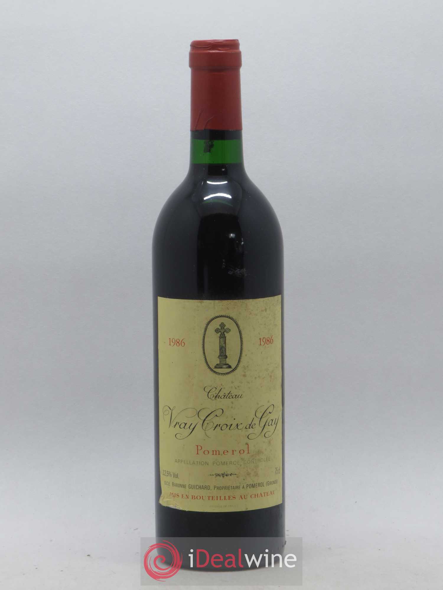 Château Vray Croix de Gay 1986 - Lot de 1 bouteille - 0