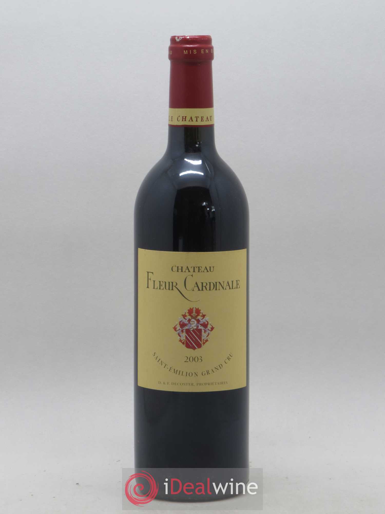 Château Fleur Cardinale Grand Cru Classé 2003 - Lot de 1 bouteille - 0