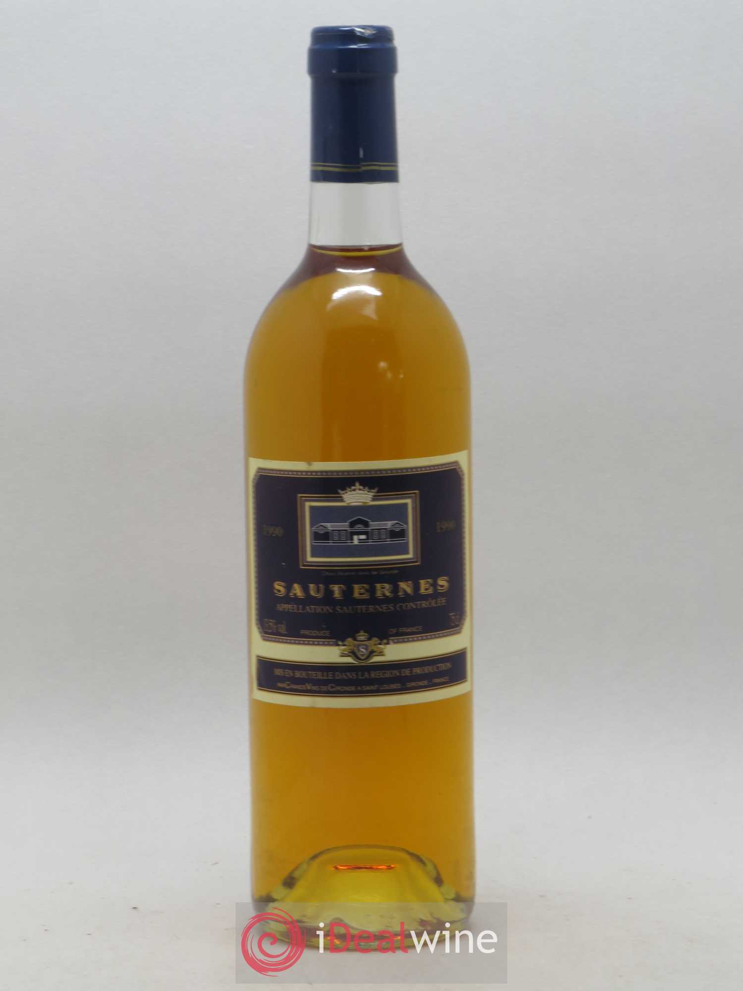 Sauternes Grand Vin de Gironde (sans prix de réserve) 1990 - Posten von 1 Flasche - 0
