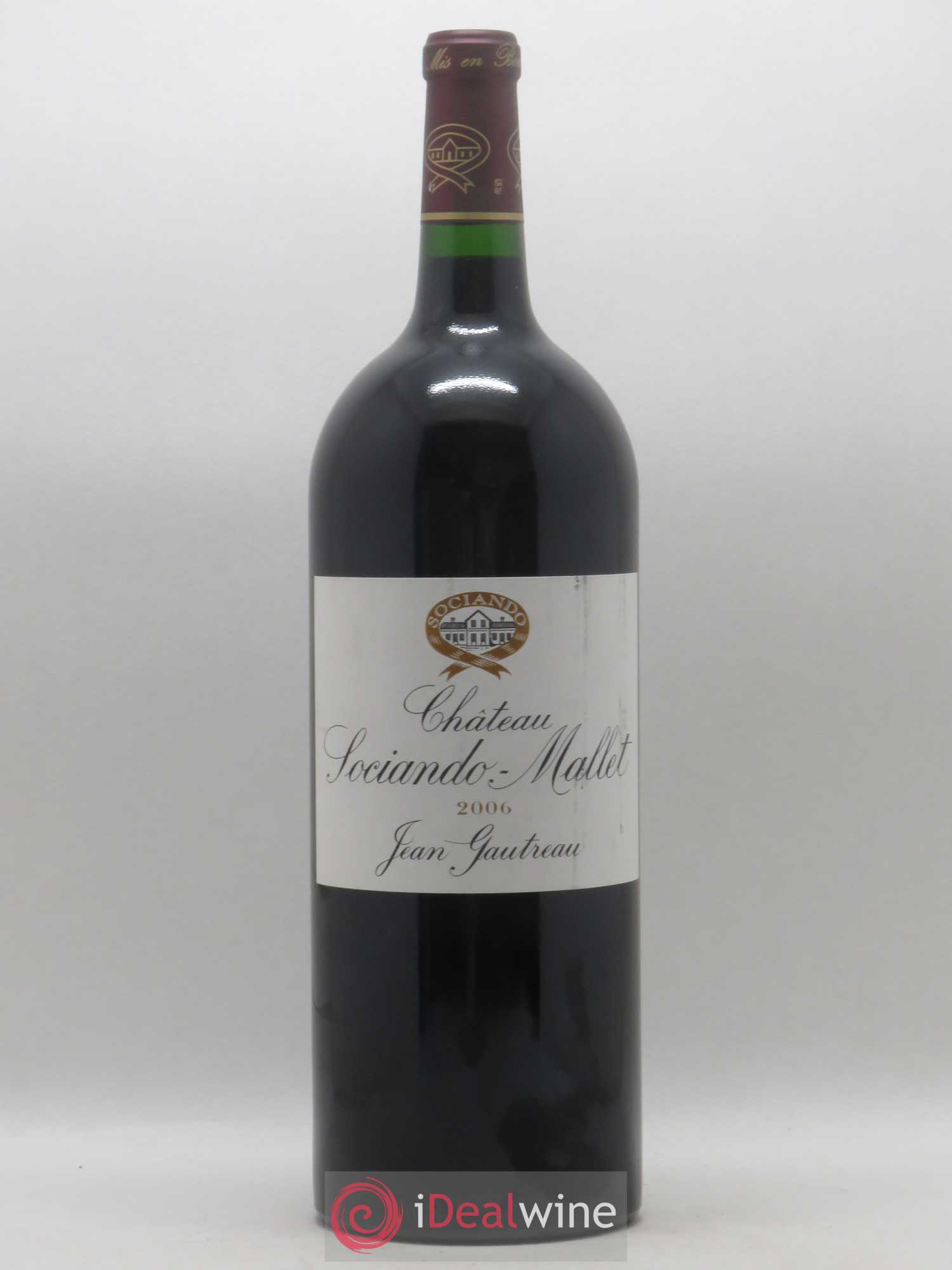 Château Sociando Mallet 2006 - Lot de 1 magnum - 0
