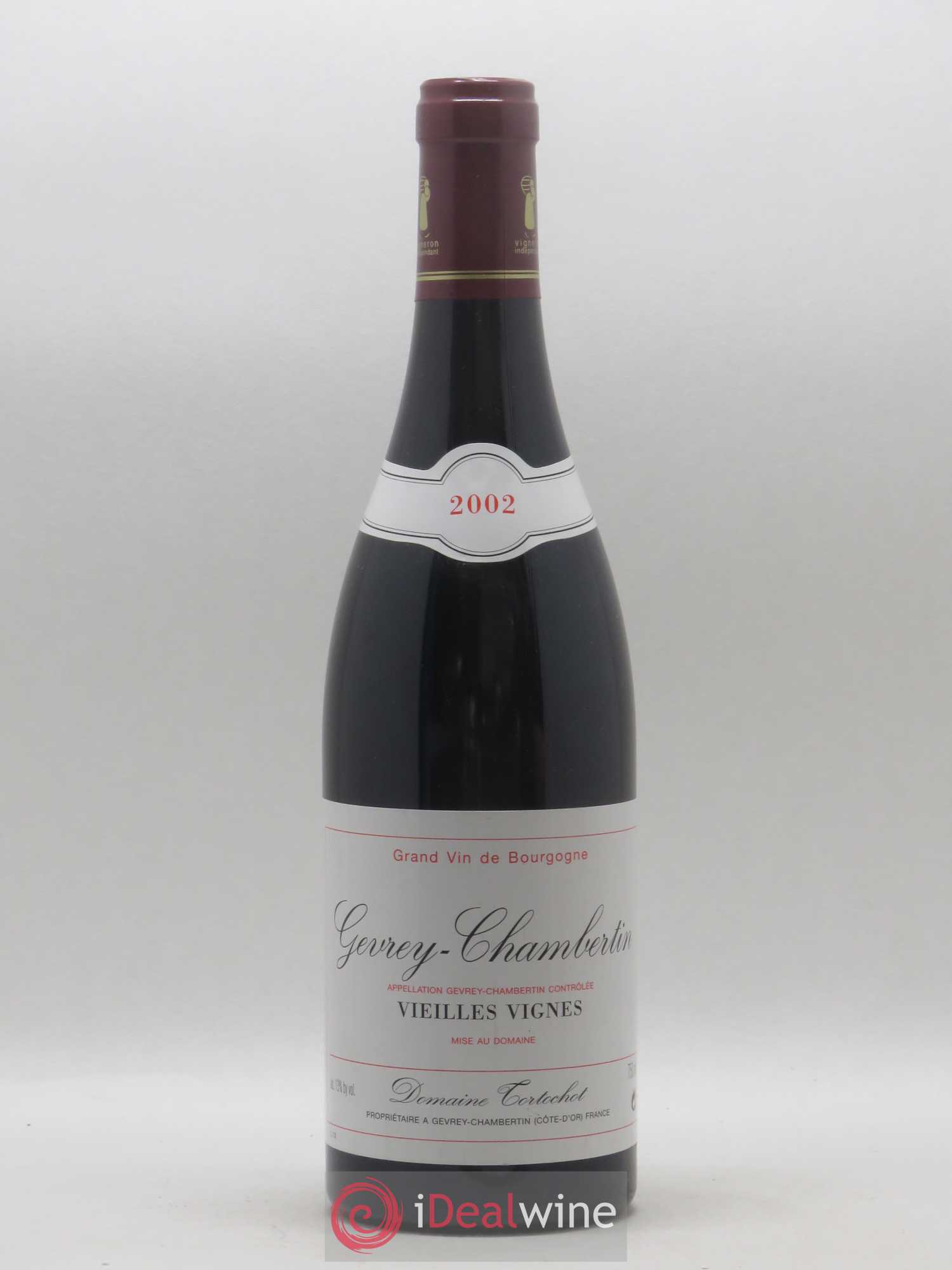 Gevrey-Chambertin Vieilles vignes Tortochot (Domaine) 2002 - Lot de 1 bouteille - 0