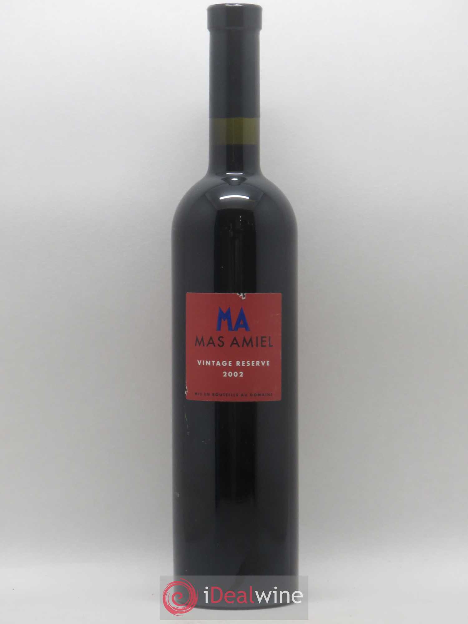Maury Mas Amiel Vintage Réserve 2002 - Lot de 1 bouteille - 0