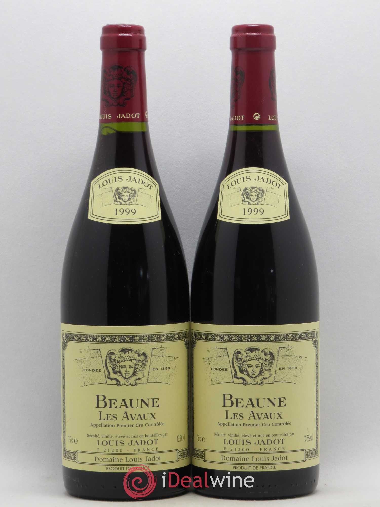 Beaune 1er Cru Avaux Maison Louis Jadot 1999 - Lot de 2 bouteilles - 0