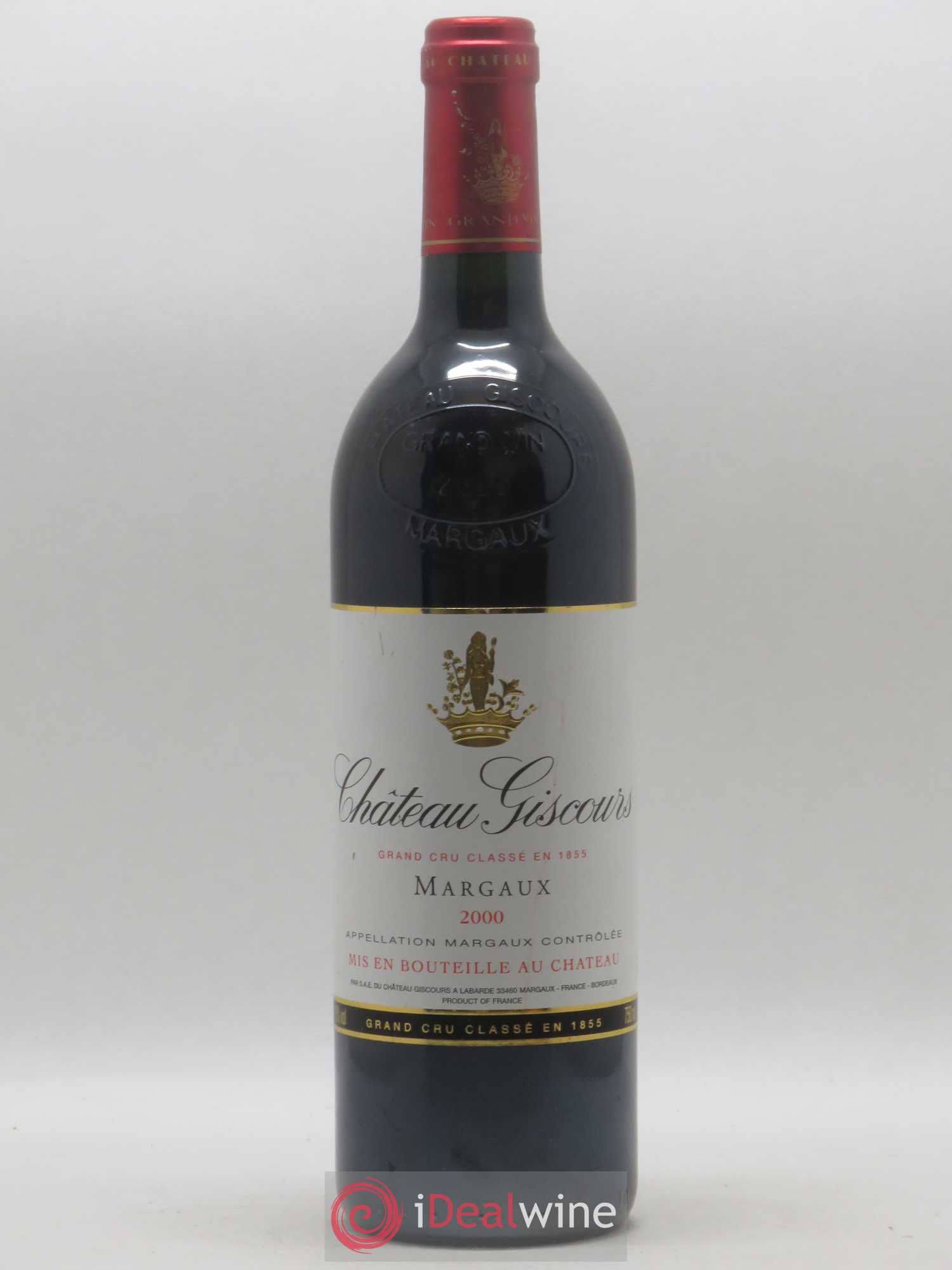 Château Giscours 3ème Grand Cru Classé 2000 - Lot de 1 bouteille - 0