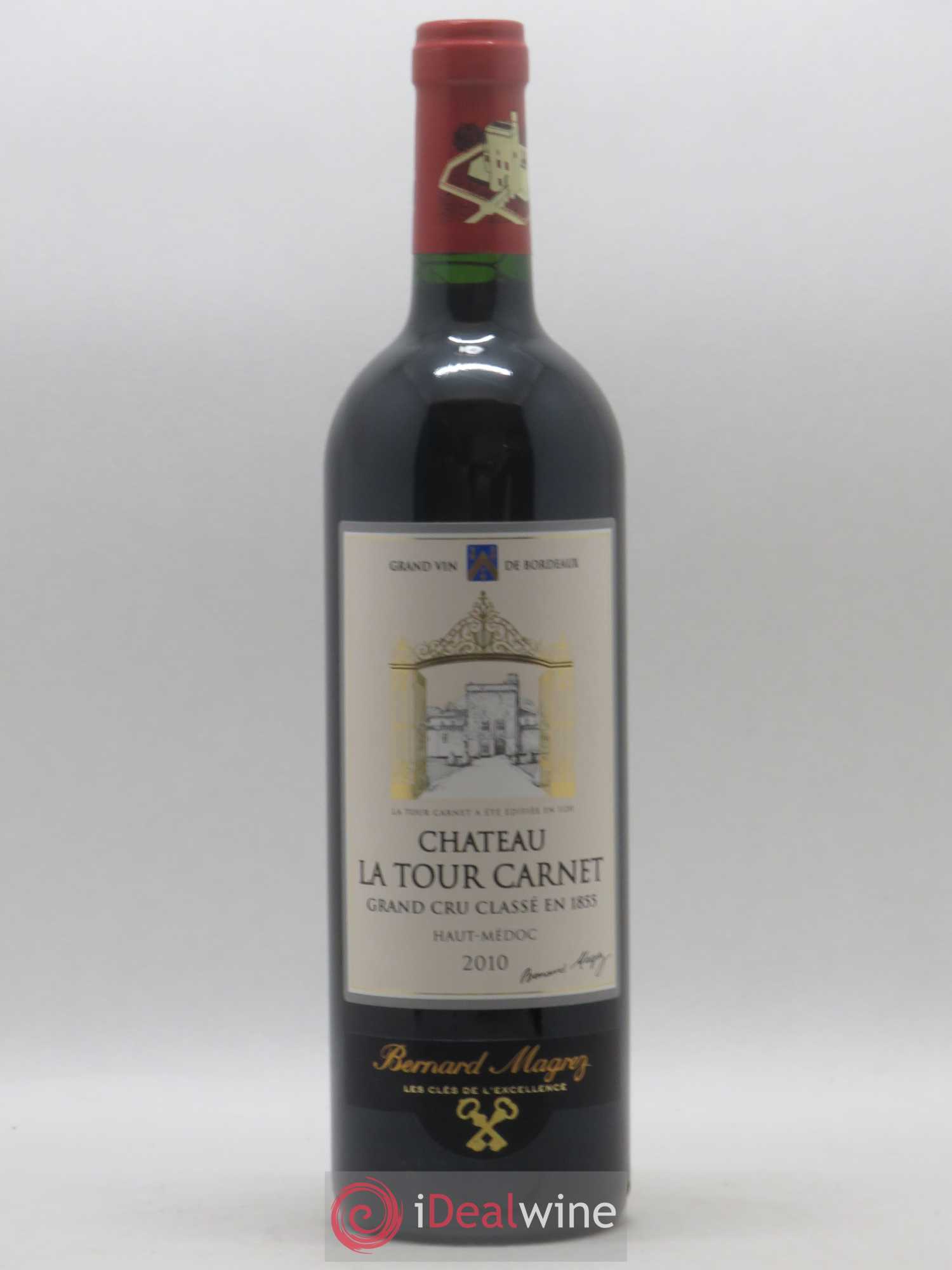 Château la Tour Carnet 4ème Grand Cru Classé 2010 - Lot de 1 bouteille - 0