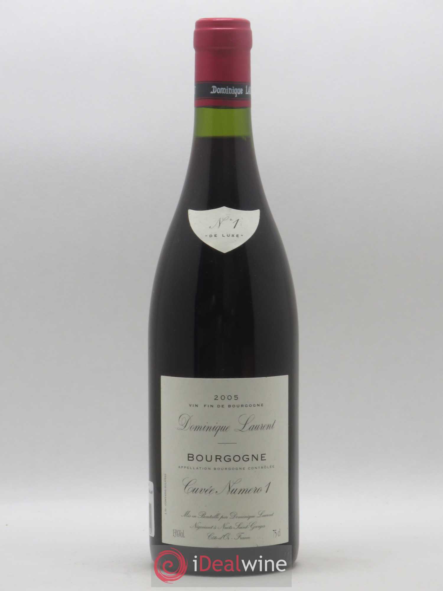 Bourgogne Cuvée n1 de Luxe Dominique Laurent 2005 - Posten von 1 Flasche - 0