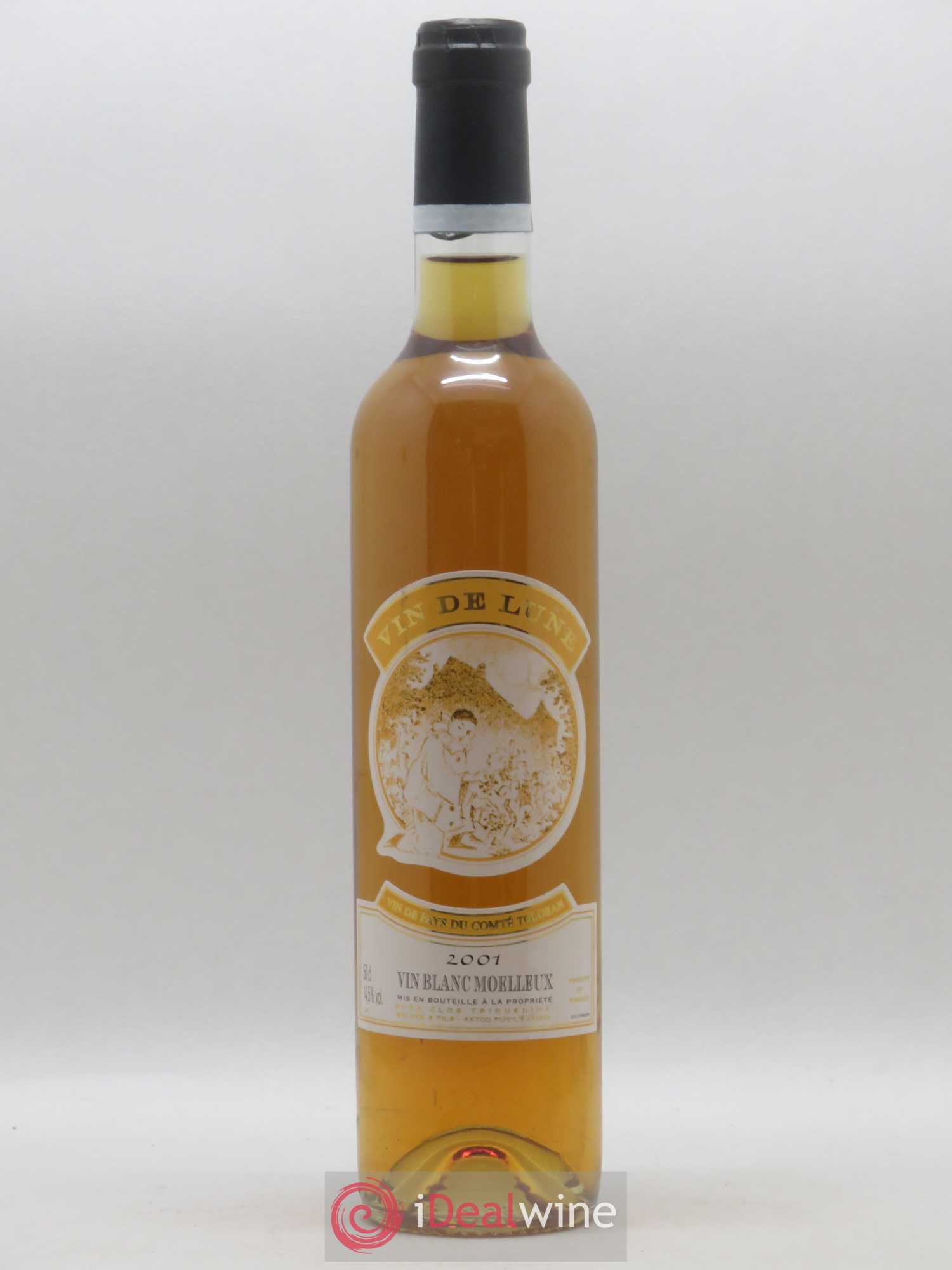 Divers Vin de pays du Comté Tolosan Vin de Lune Clos Triguedina 50cl (sans prix de réserve) 2001 - Posten von 1 Flasche - 0
